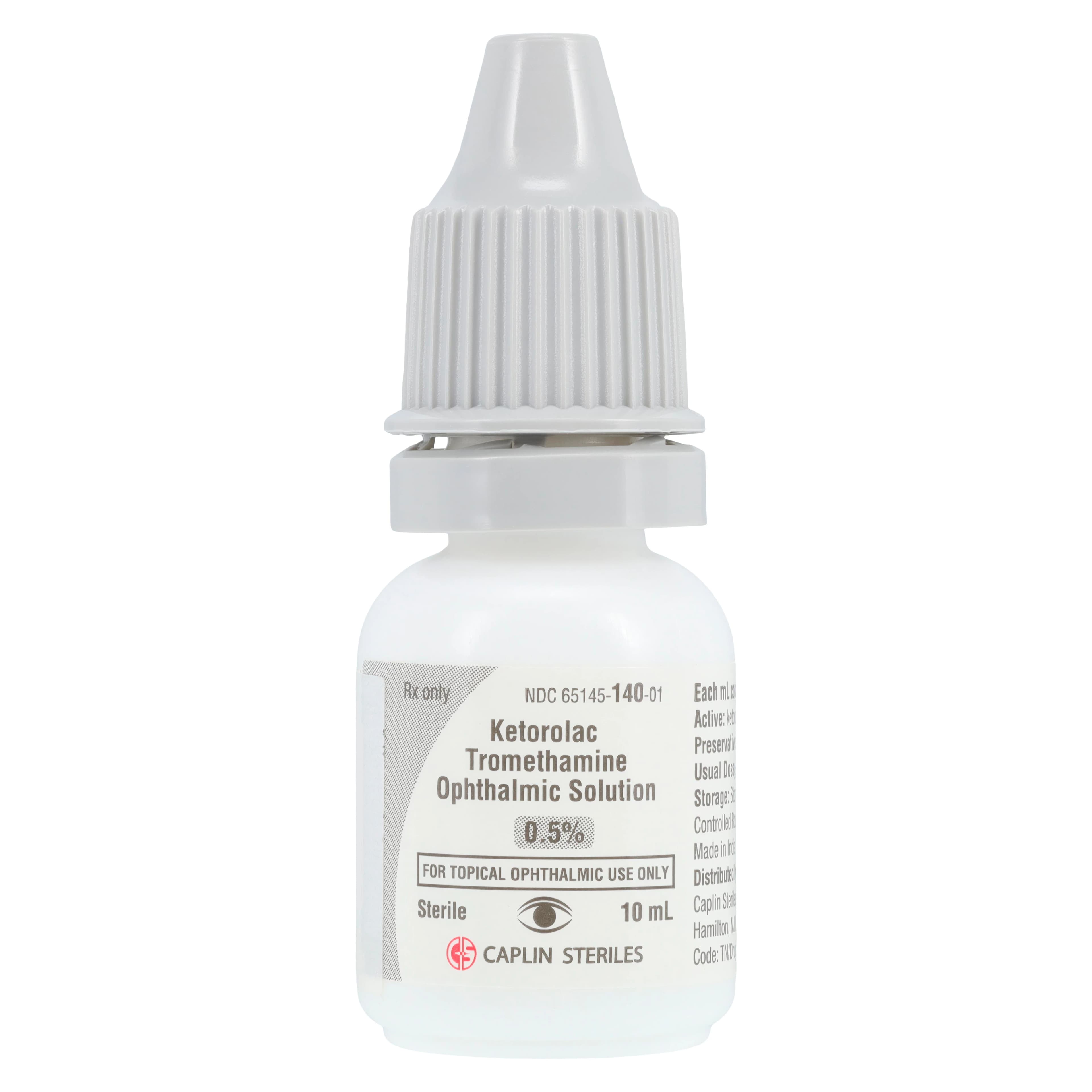 Ketorolac Ophthalmic Solution 0.5%, 10 mL Bottle thumbnail 3