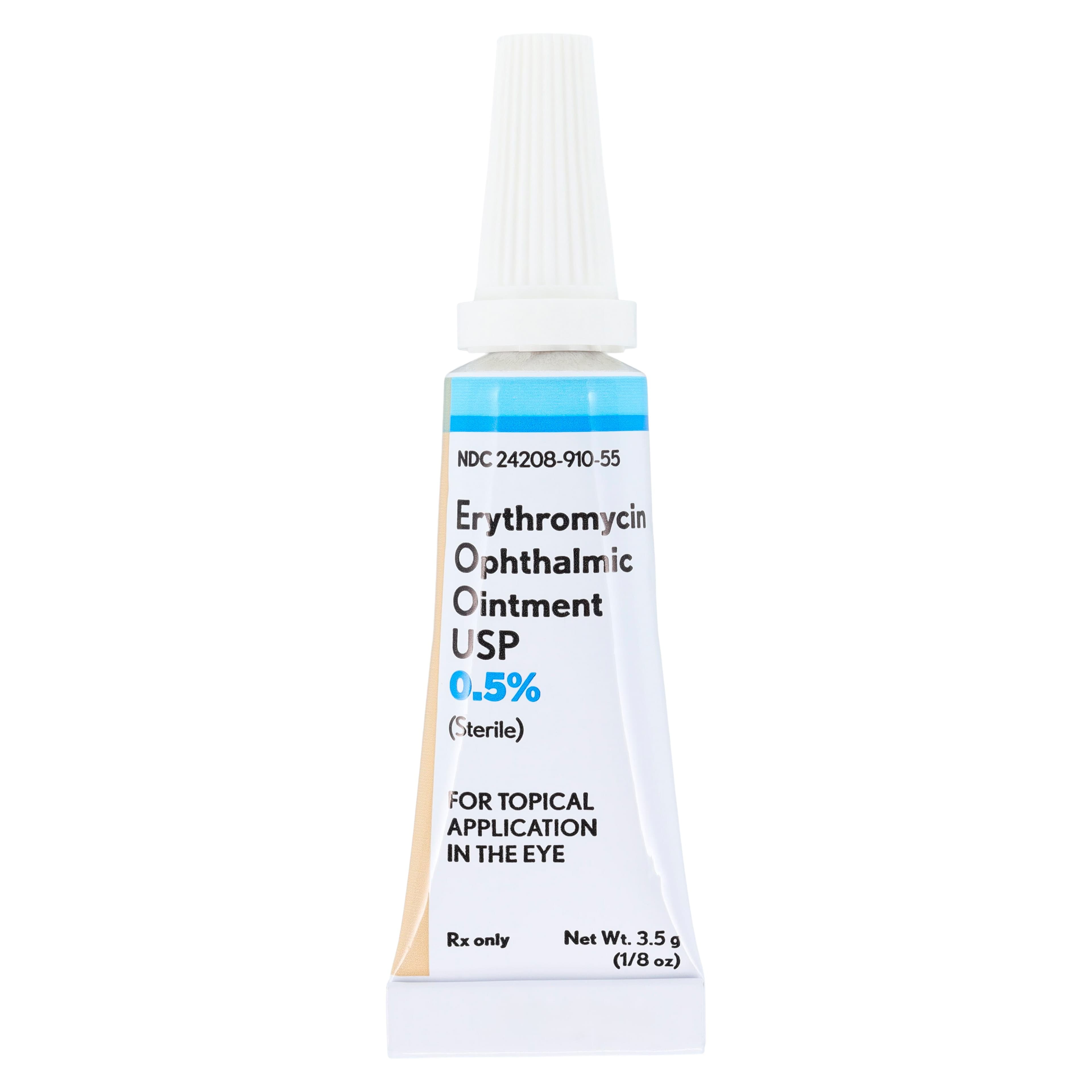Erythromycin Ophthalmic Ointment 0.5%, 3.5g Tube thumbnail 3