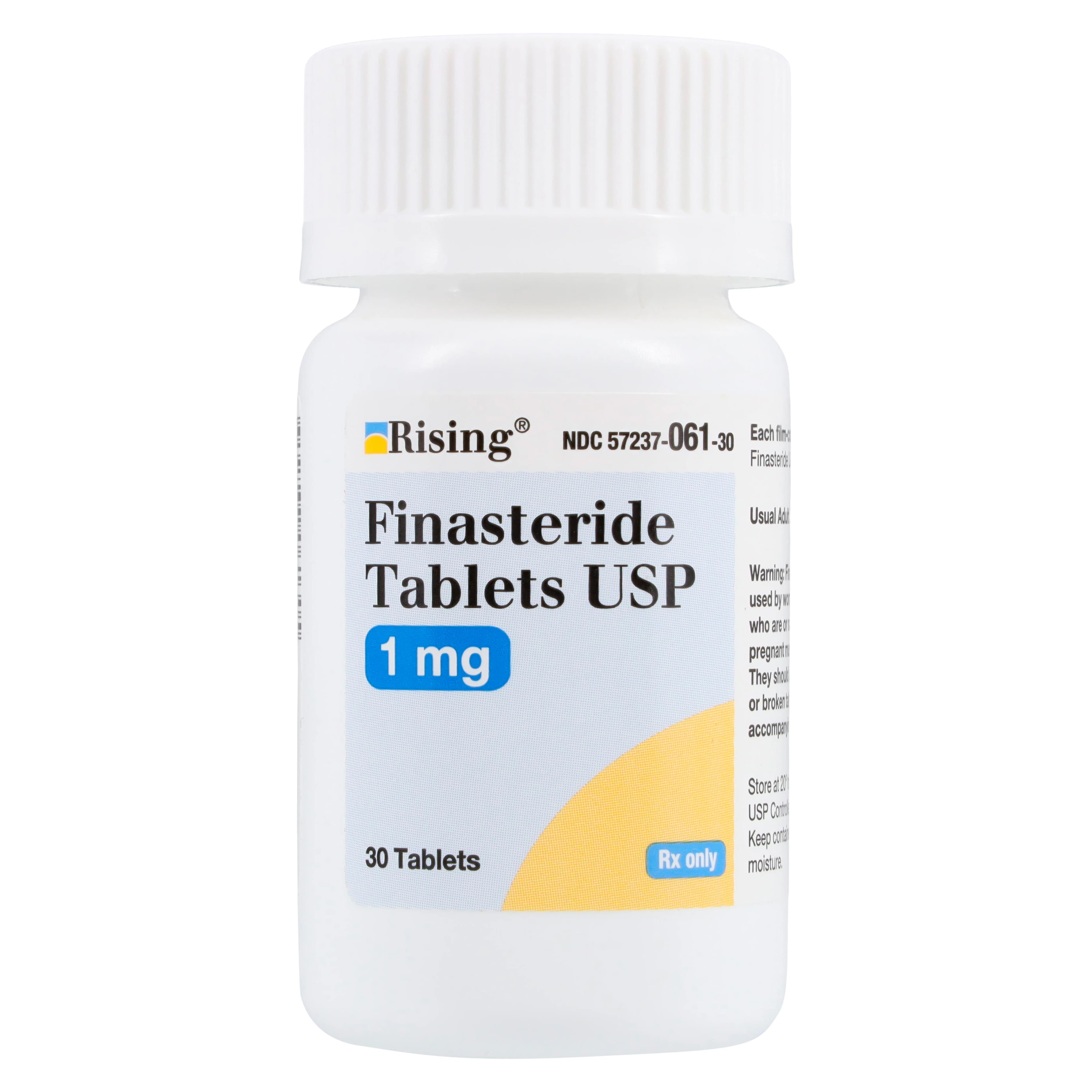 Finasteride Tablets, Rising Pharmaceuticals, 30/Bottle - Finasteride Tablets - Image 1
