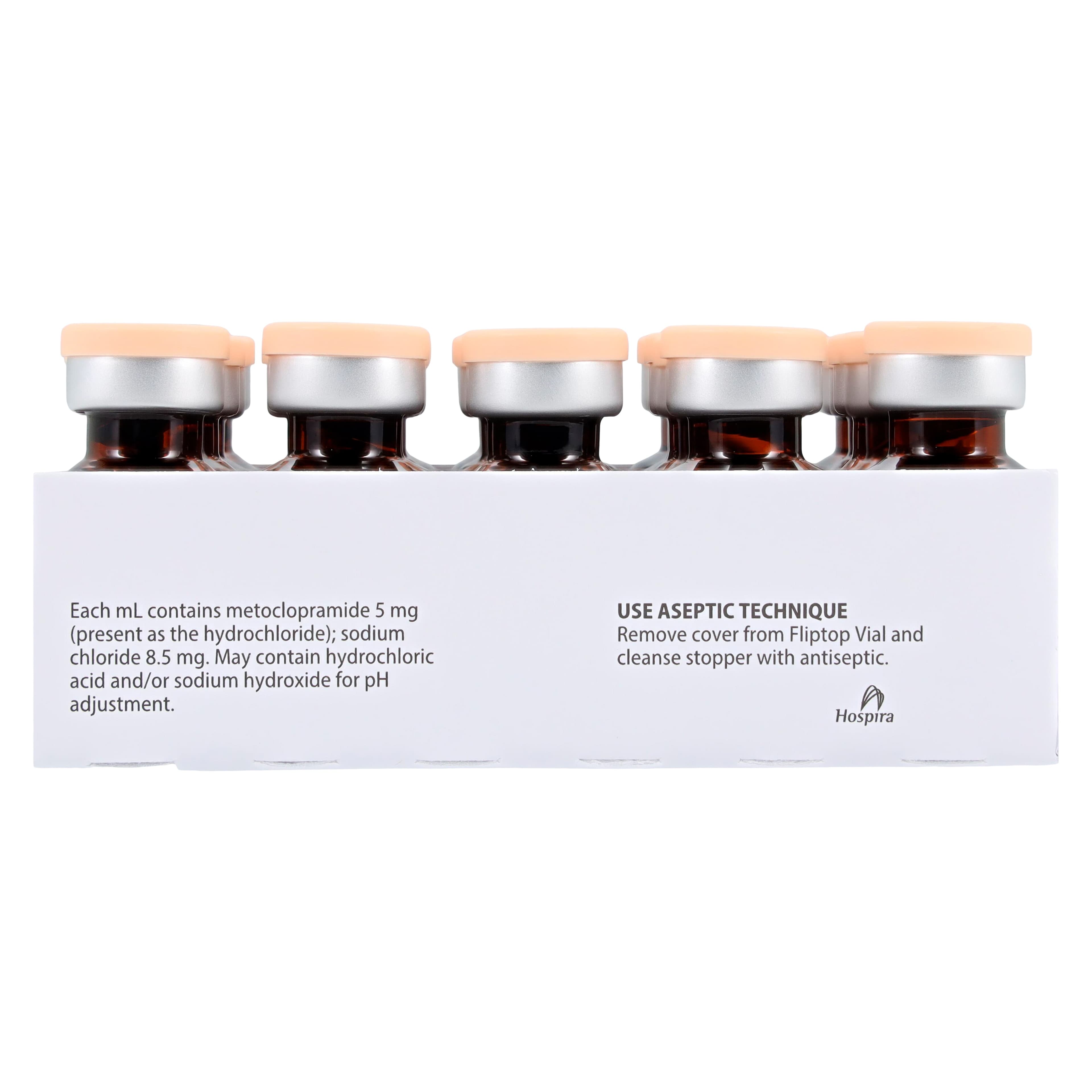 Metoclopramide HCl Injection 5 mg/mL, Single-Dose Vial, 2 mL, Pfizer Injectables thumbnail 3