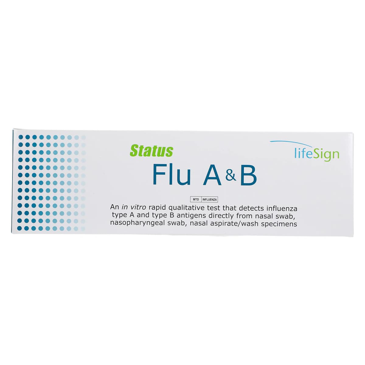 Status Flu A&B Test Kit, CLIA Waived, 25 Tests/Box thumbnail 3