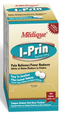 I-Prin Ibuprofen Tablets, 200mg, Unit Dose Packet, 100x2/Box thumbnail 2