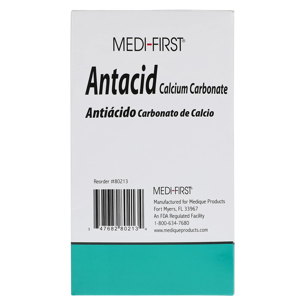 Medi-1st Antacid Chew Tabs, 420mg, Unit Dose Pack, 250x2/Box thumbnail 7