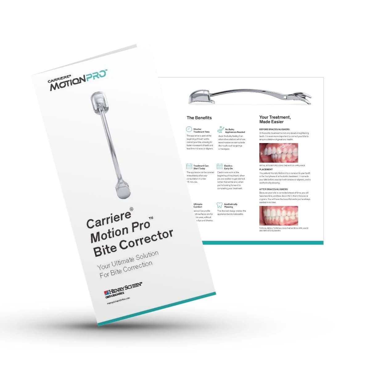 Carriere Motion Pro Patient Education Brochures, 15/Package - Carriere Motion Pro Patient Ed - Image 1