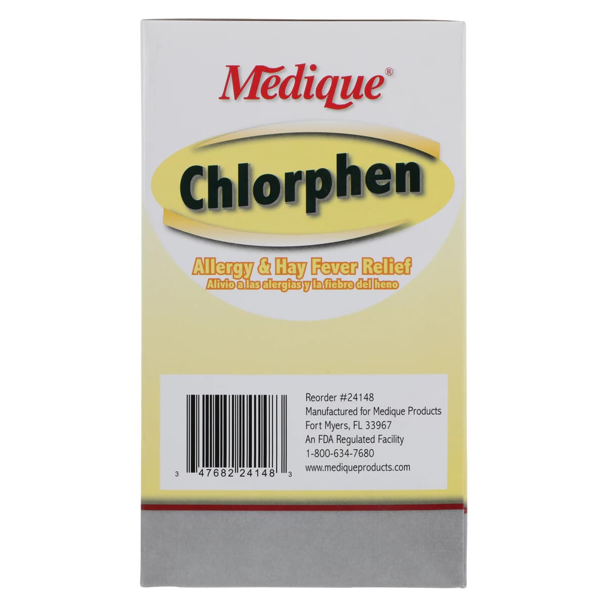 Chlorphen Allergy Oral Tablets, 4mg, Unit Dose Packet, 250/Box thumbnail 3