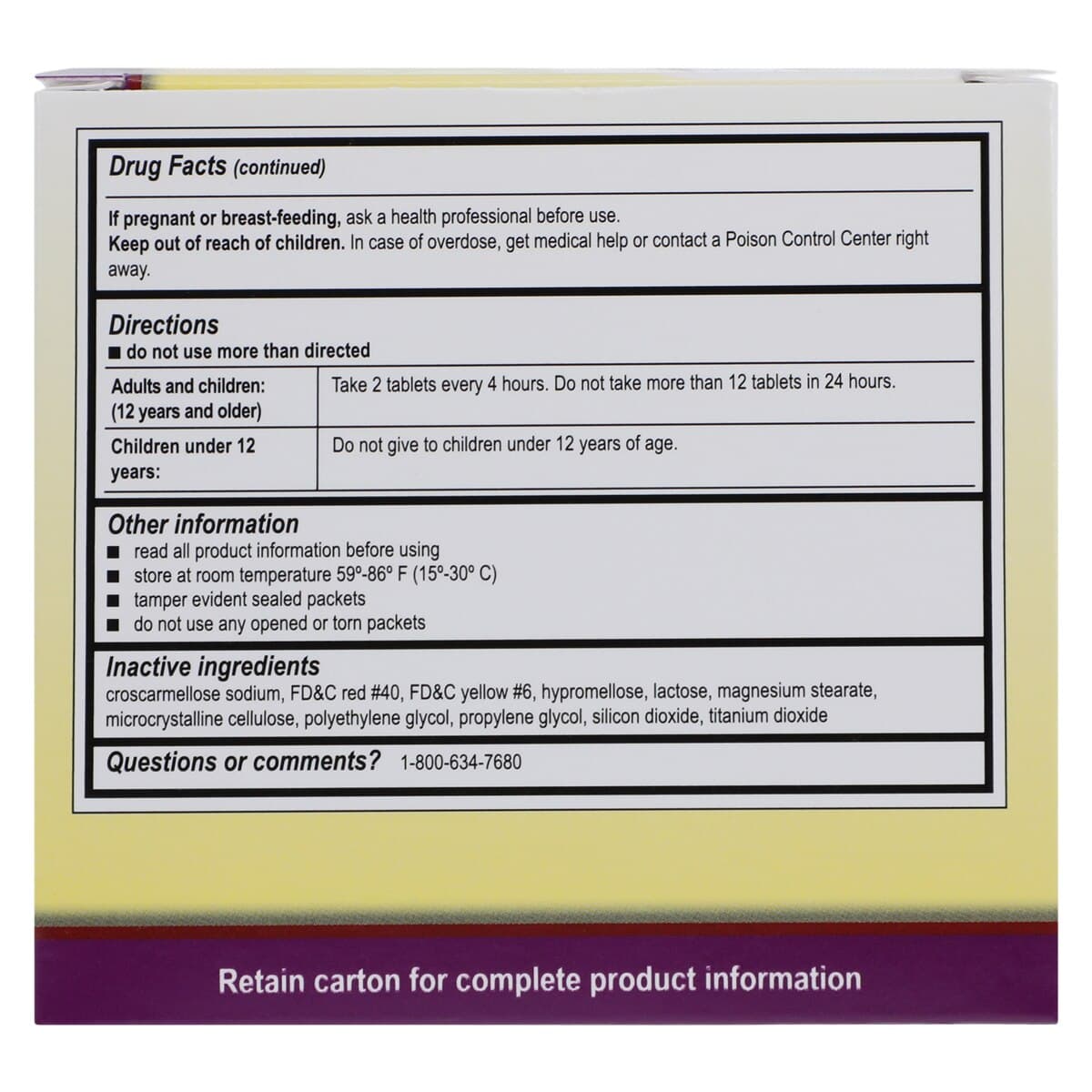 Medique Medi-Phenyl Sinus Decongestant Tablets, 5 mg, Unit Dose Packet, 50 x 2/Box thumbnail 7