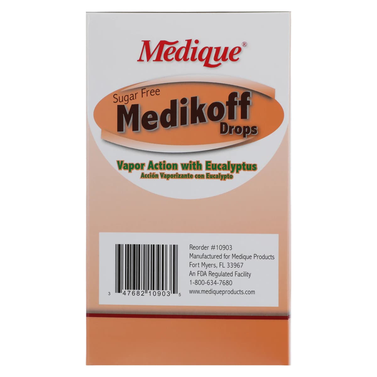 Medikoff Cough Drops, Sugar Free, 5.8mg Menthol, 300/Box thumbnail 4