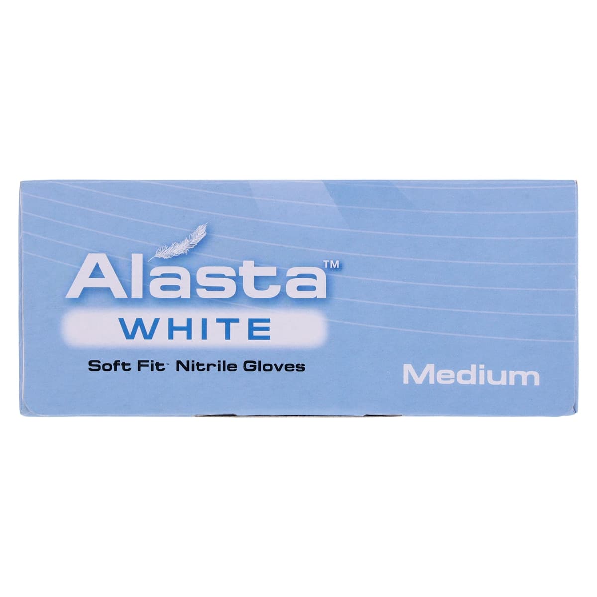 Alasta™ White Nitrile Powder-Free Exam Gloves, Medium, Textured, Non-Sterile, 100/Box, AW100M thumbnail 5