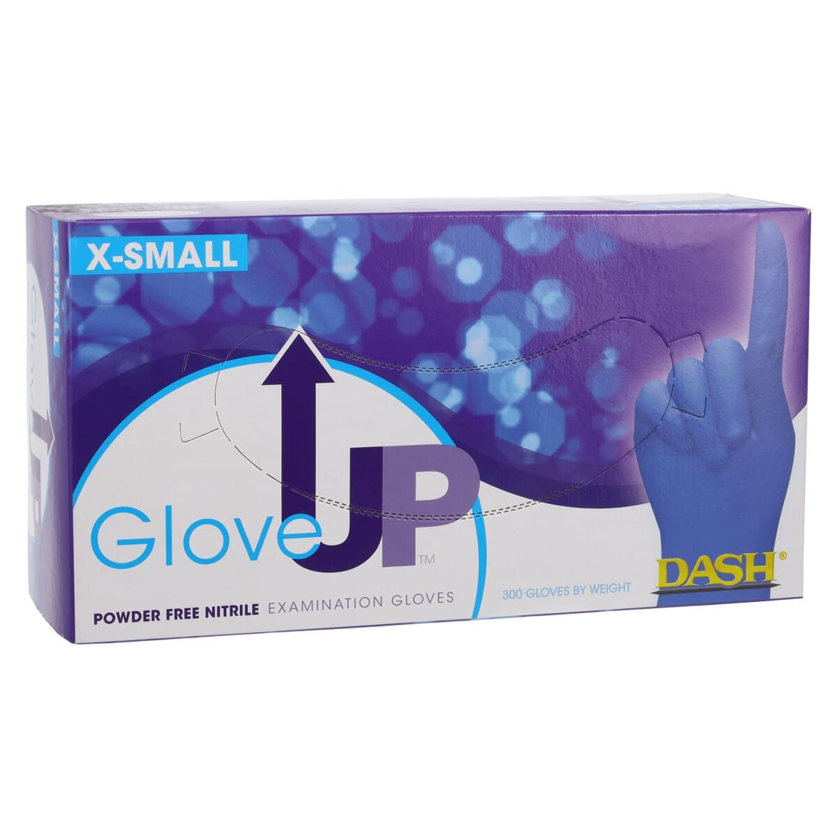 GloveUp Nitrile Exam Gloves, Powder Free, Non-Sterile, X-Small, Cobalt Blue, 300/Box, GUP300XS thumbnail 4