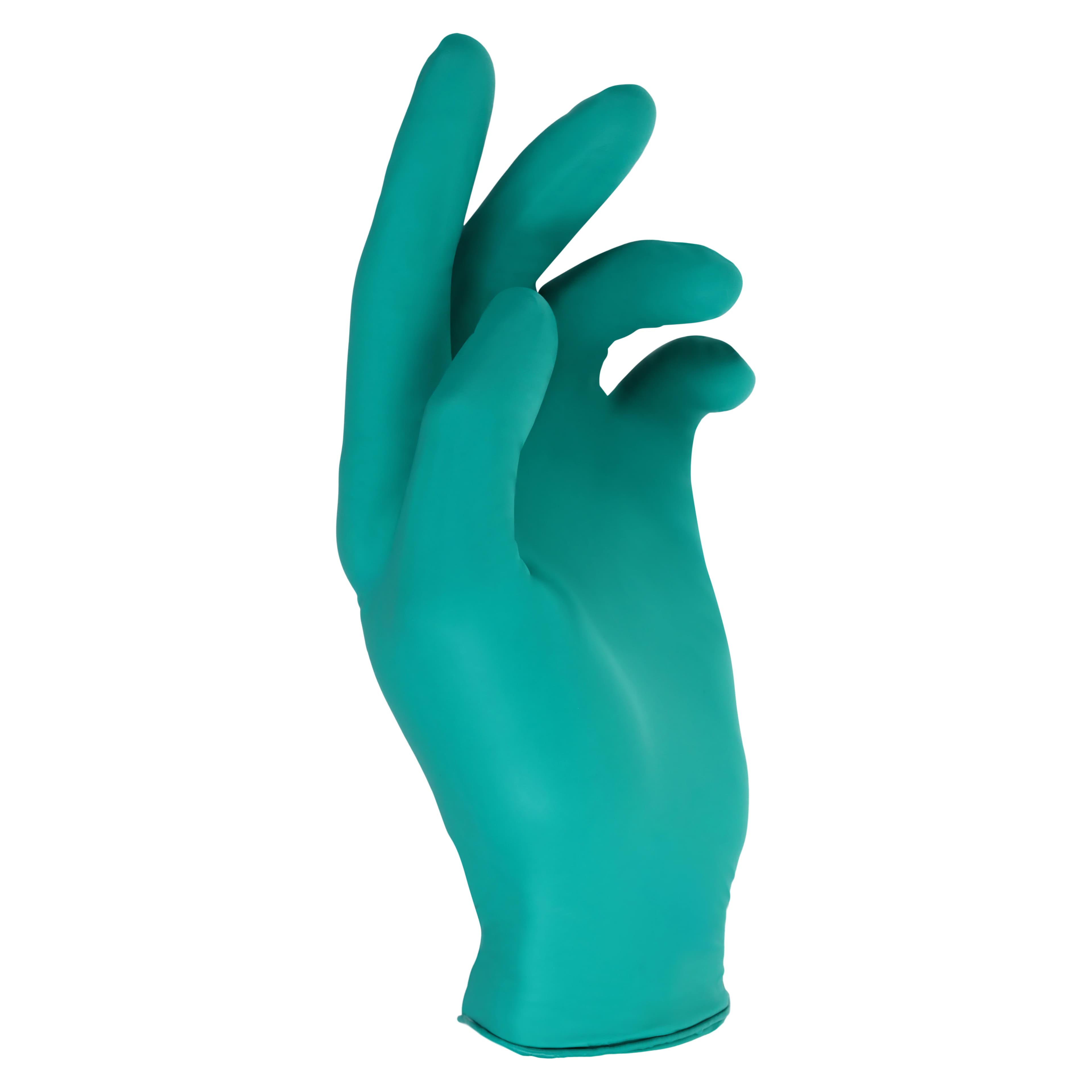 True Comfort Chloroprene Exam Gloves, X-Small, Powder-Free, Non-Sterile, Green, 100/Box, TC100XS thumbnail 3