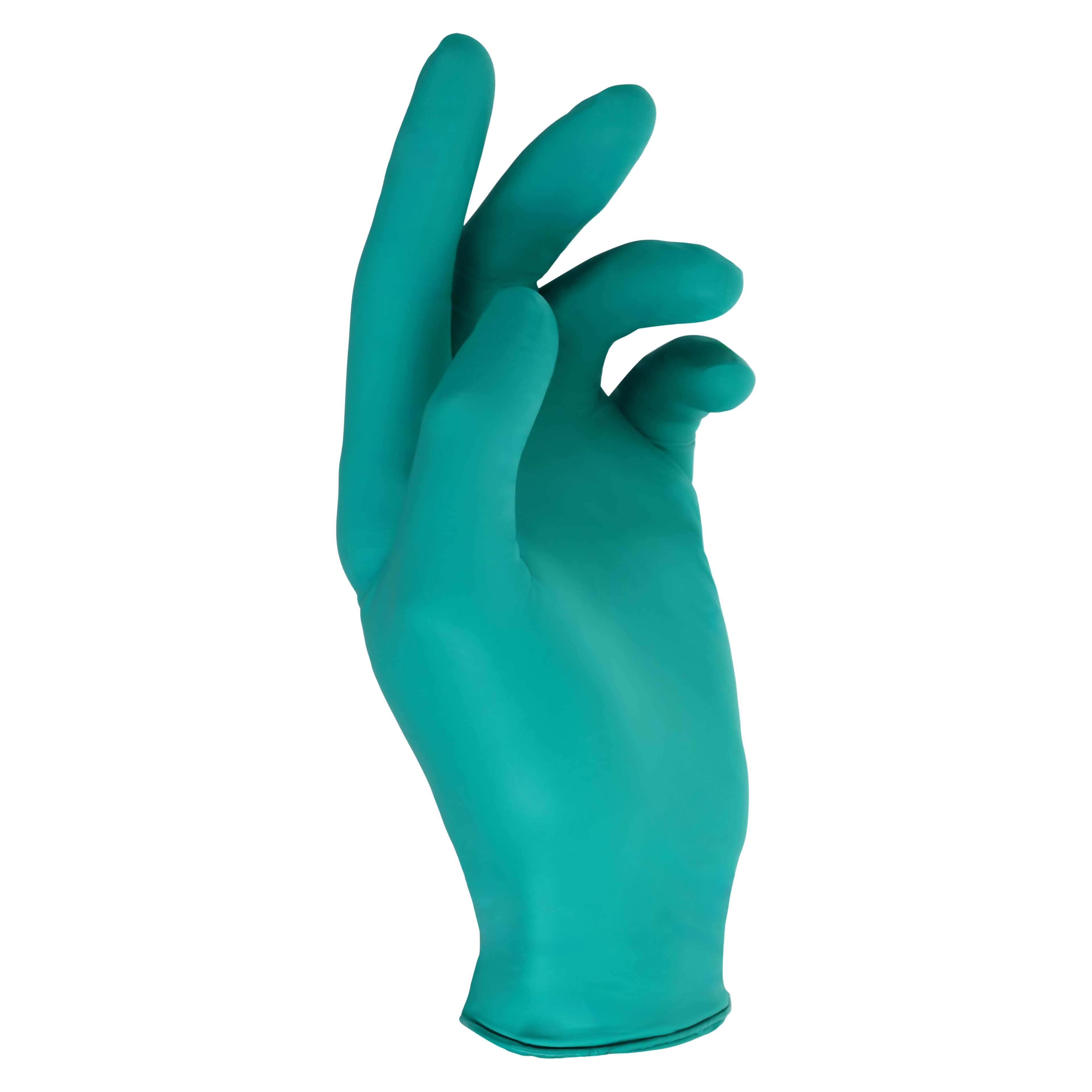 True Comfort Chloroprene Exam Gloves, Powder-Free, Non-Sterile, Small, Green, 100/Box, TC100S thumbnail 3