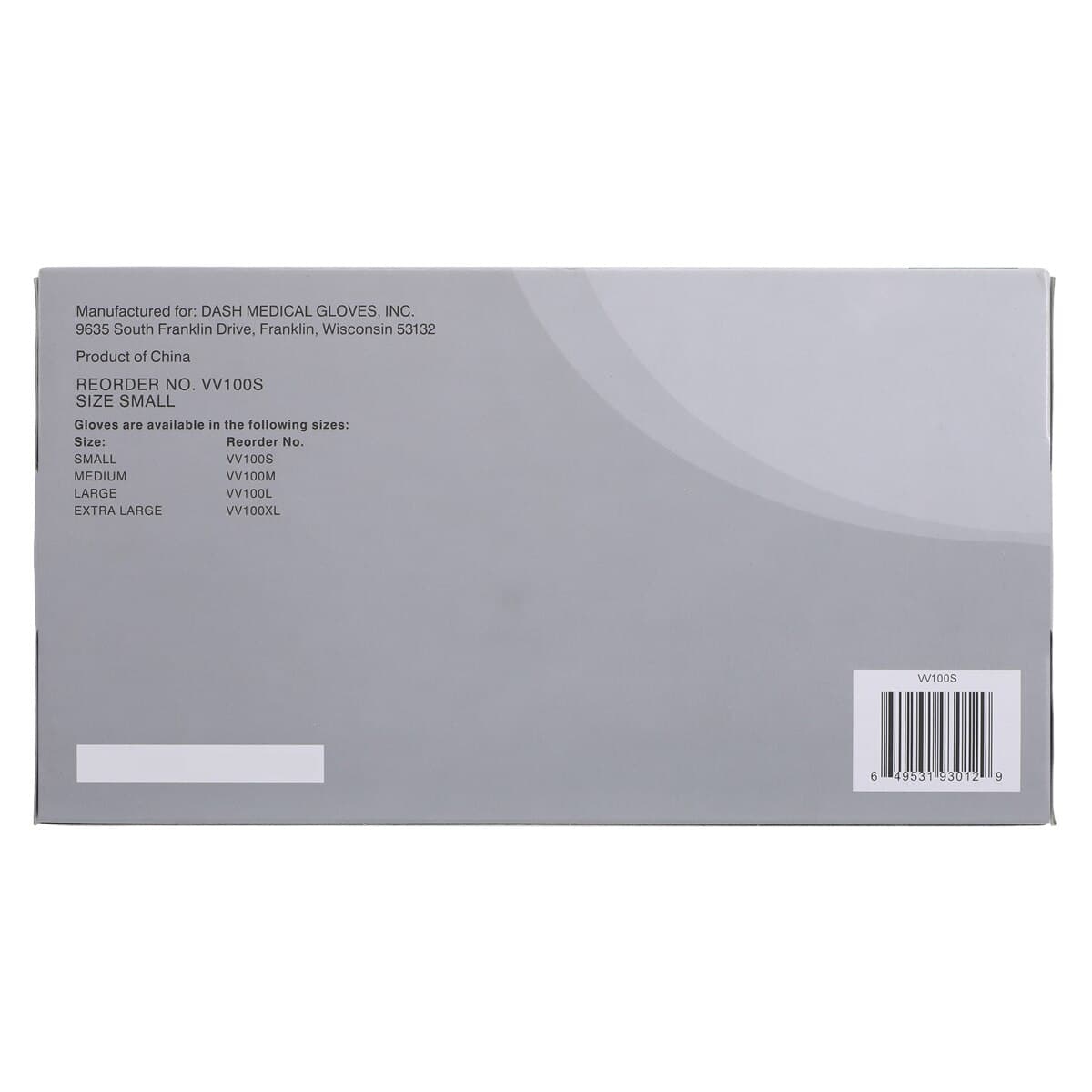 VitalGard® Vinyl Exam Gloves, Latex Free, Powder Free, Non-Sterile, Clear, Small, 100/Box thumbnail 8