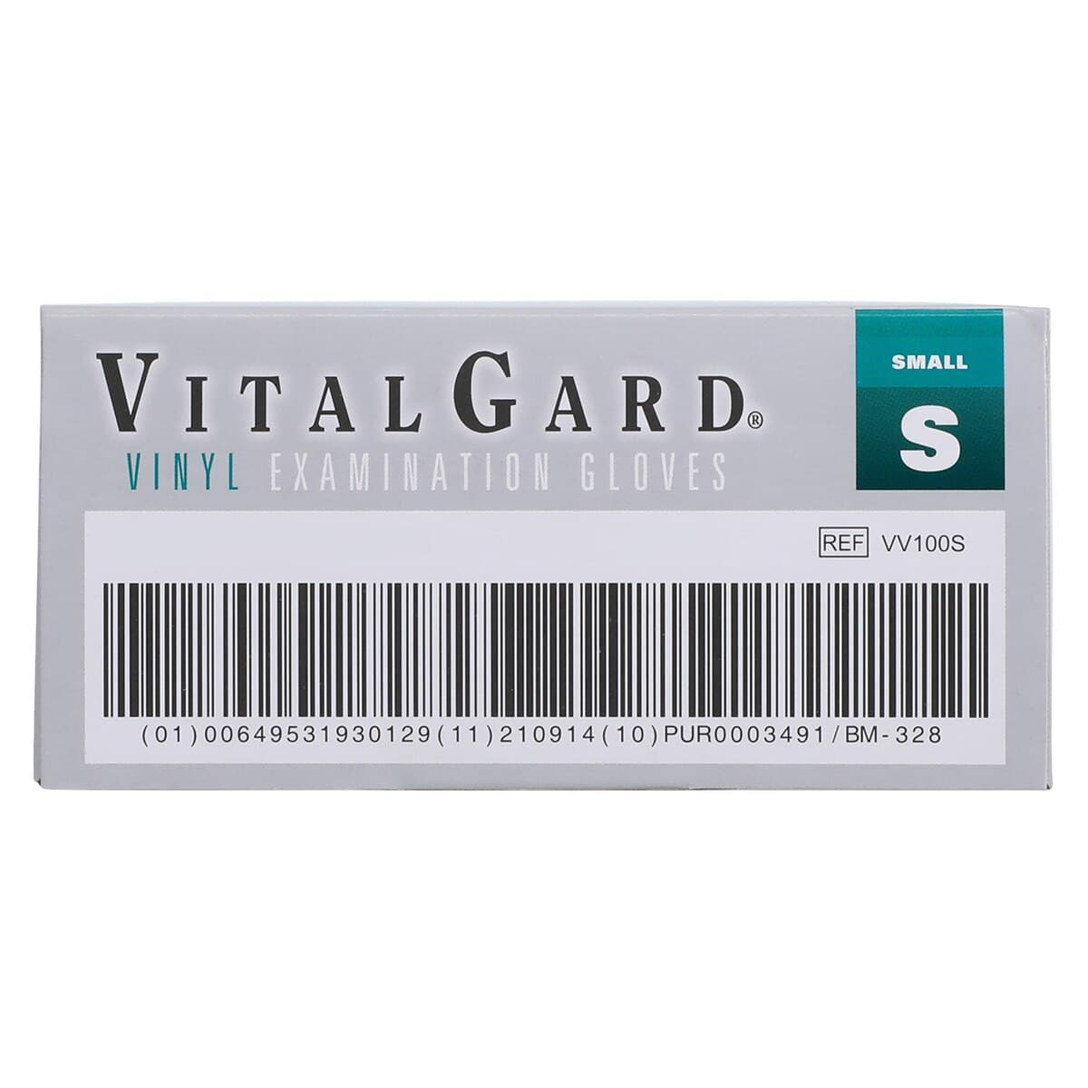 VitalGard® Vinyl Exam Gloves, Latex Free, Powder Free, Non-Sterile, Clear, Small, 100/Box thumbnail 6