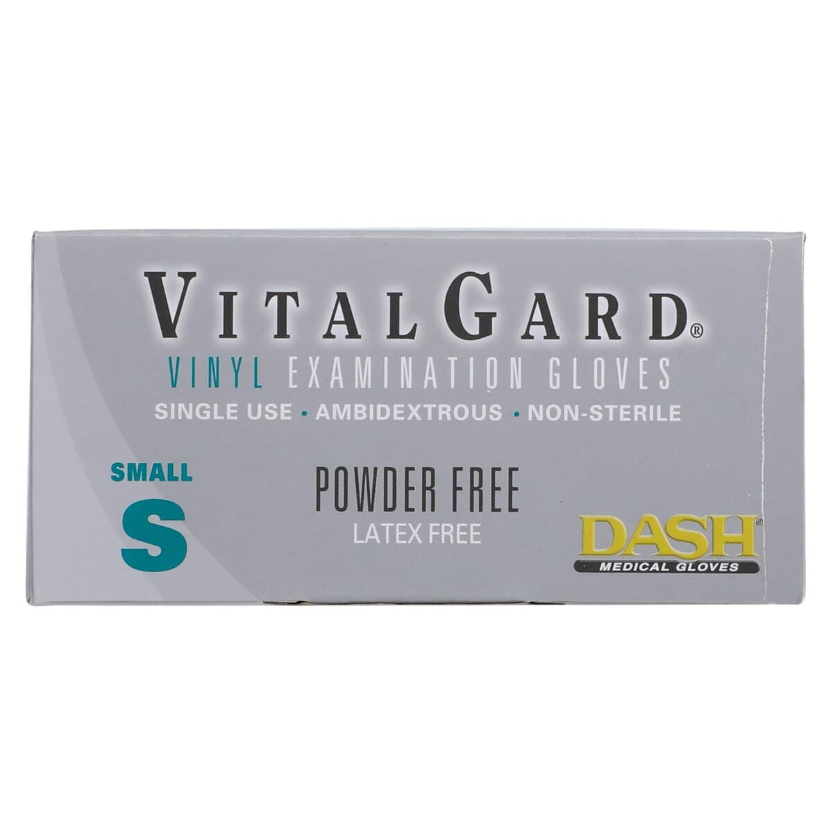 VitalGard® Vinyl Exam Gloves, Latex Free, Powder Free, Non-Sterile, Clear, Small, 100/Box thumbnail 7