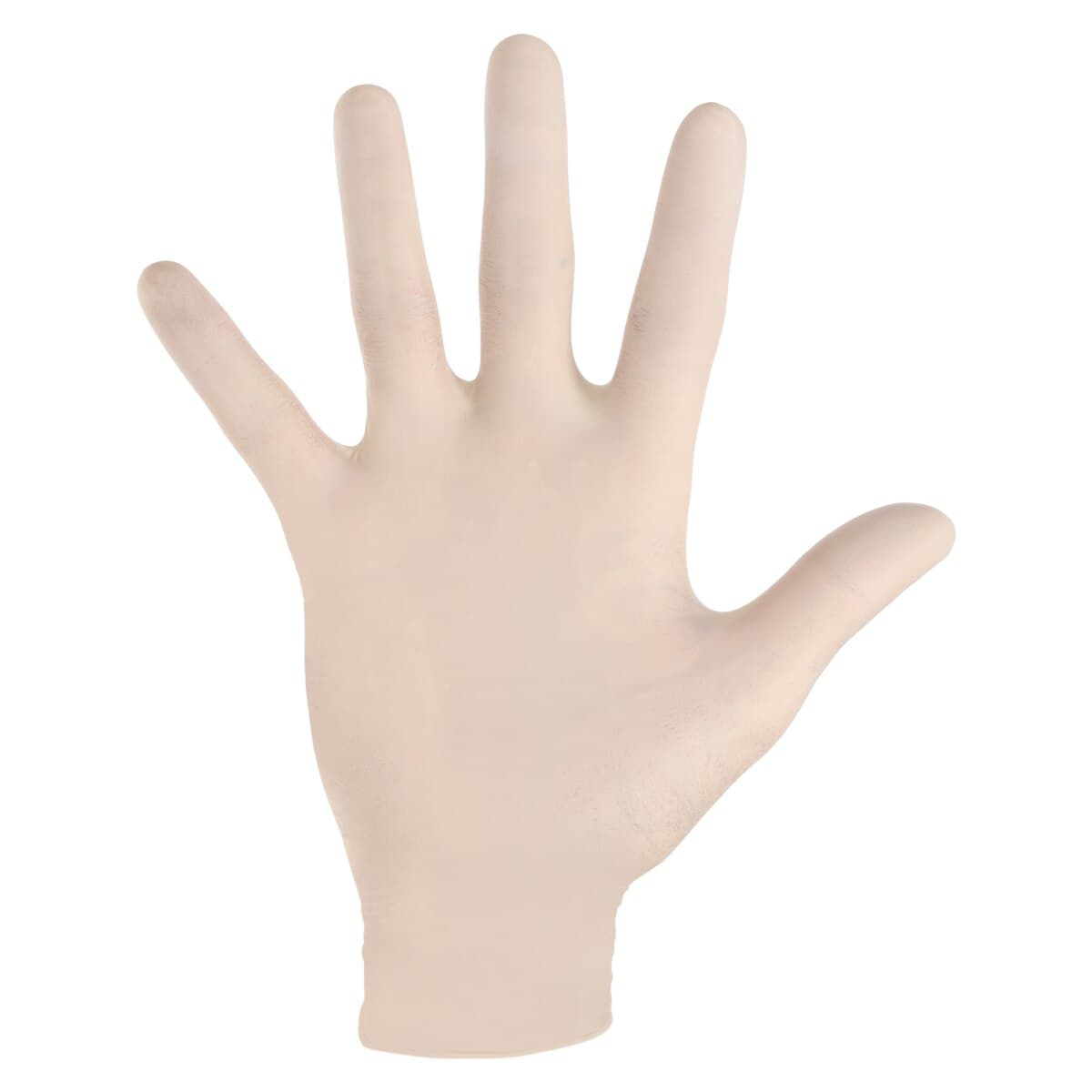 VitalGard PF Latex Exam Gloves, Powder Free, Non-Sterile, Large, Natural, 100/Box, VPF100L thumbnail 3