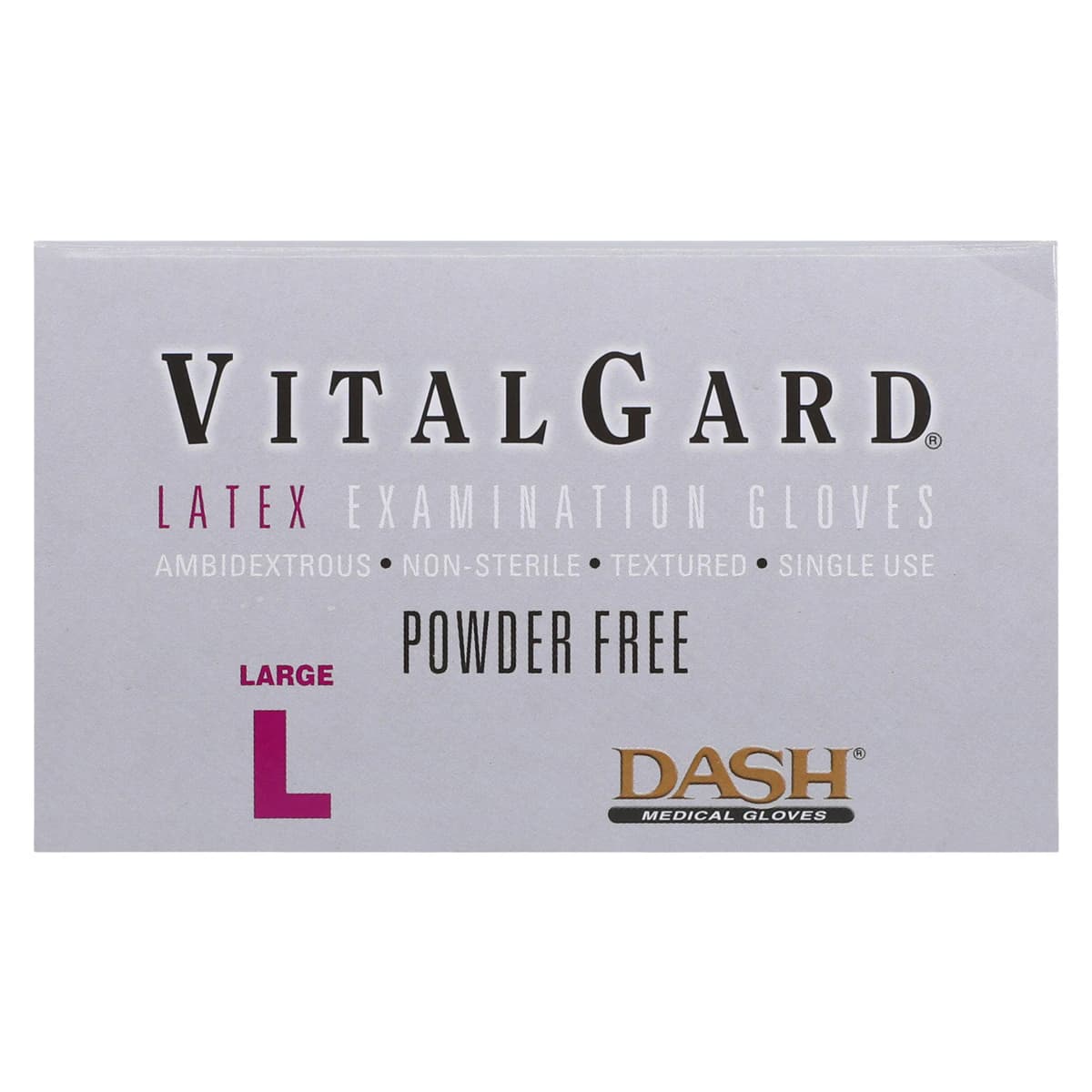VitalGard PF Latex Exam Gloves, Powder Free, Non-Sterile, Large, Natural, 100/Box, VPF100L thumbnail 6