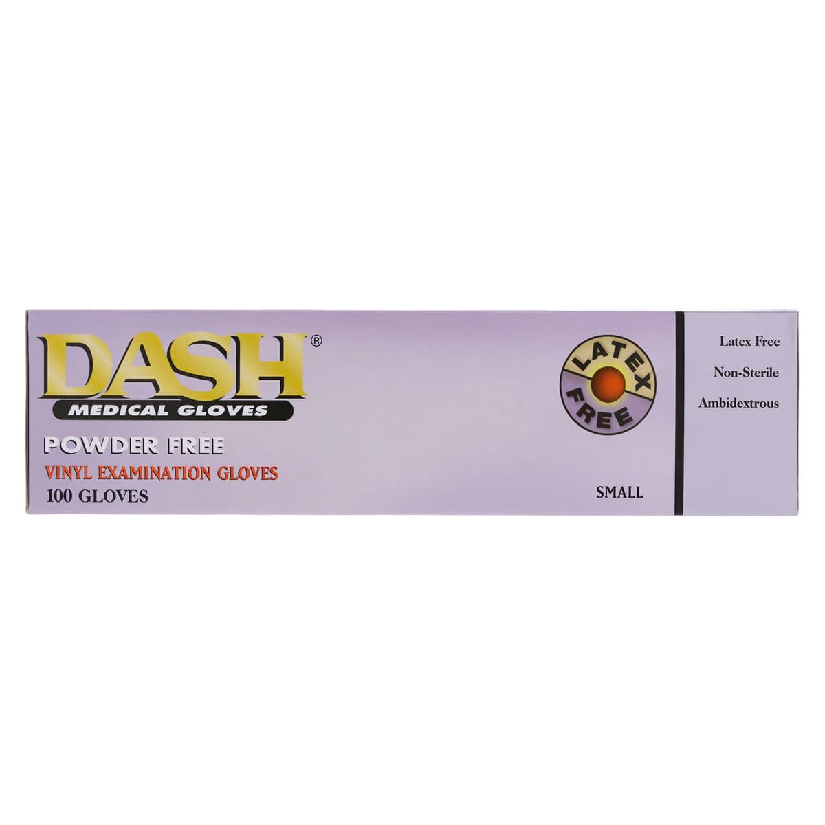 Dash PF Vinyl Examination Gloves, Powder Free, Non-Sterile, Small, Clear, 100/Box thumbnail 5