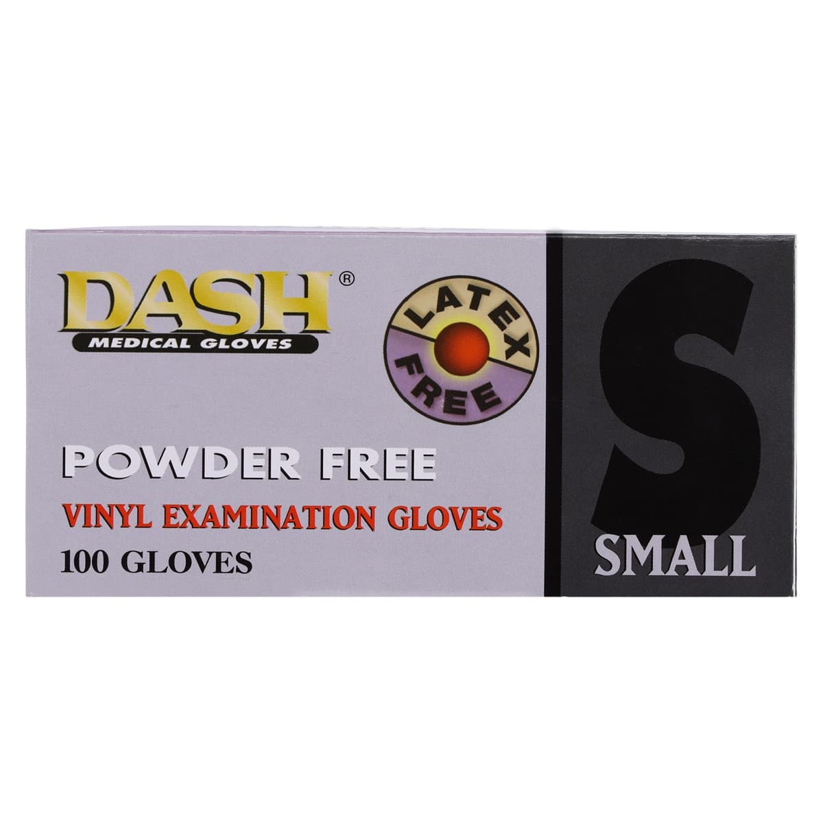 Dash PF Vinyl Examination Gloves, Powder Free, Non-Sterile, Small, Clear, 100/Box thumbnail 7