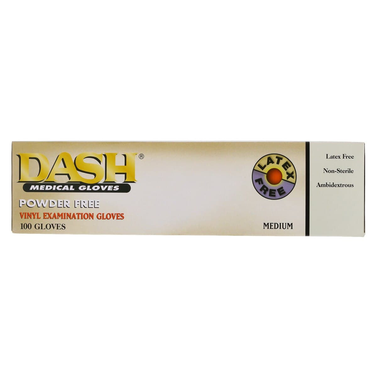 Dash Medical Gloves Vinyl PF Exam Gloves, Powder Free, Latex Free, Non-Sterile, Clear, Medium, 100/Box, SPF100M thumbnail 5