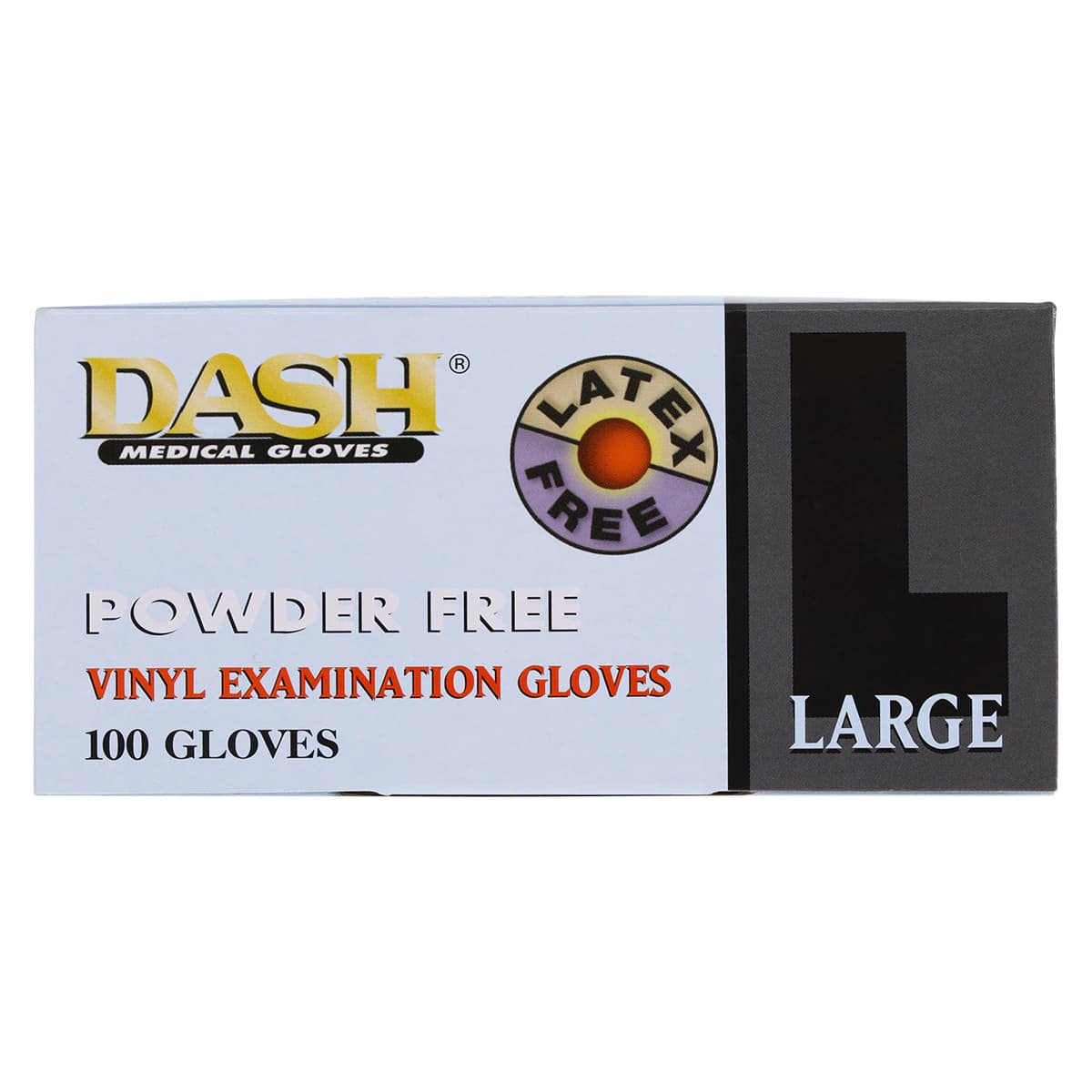 Dash Medical Gloves Vinyl Powder-Free Exam Gloves, Latex-Free, Non-Sterile, Large, Clear, 100/Box, SPF100L thumbnail 7
