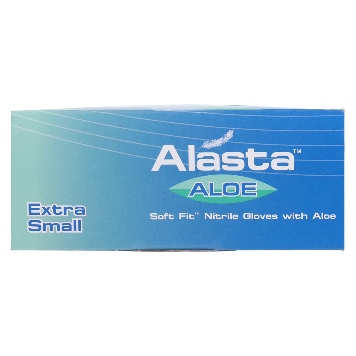 Alasta™ Aloe Soft-Fit™ Nitrile Exam Gloves, Powder Free, Non-Sterile, Extra Small, Green, Textured, 100/Box, AA100XS thumbnail 5
