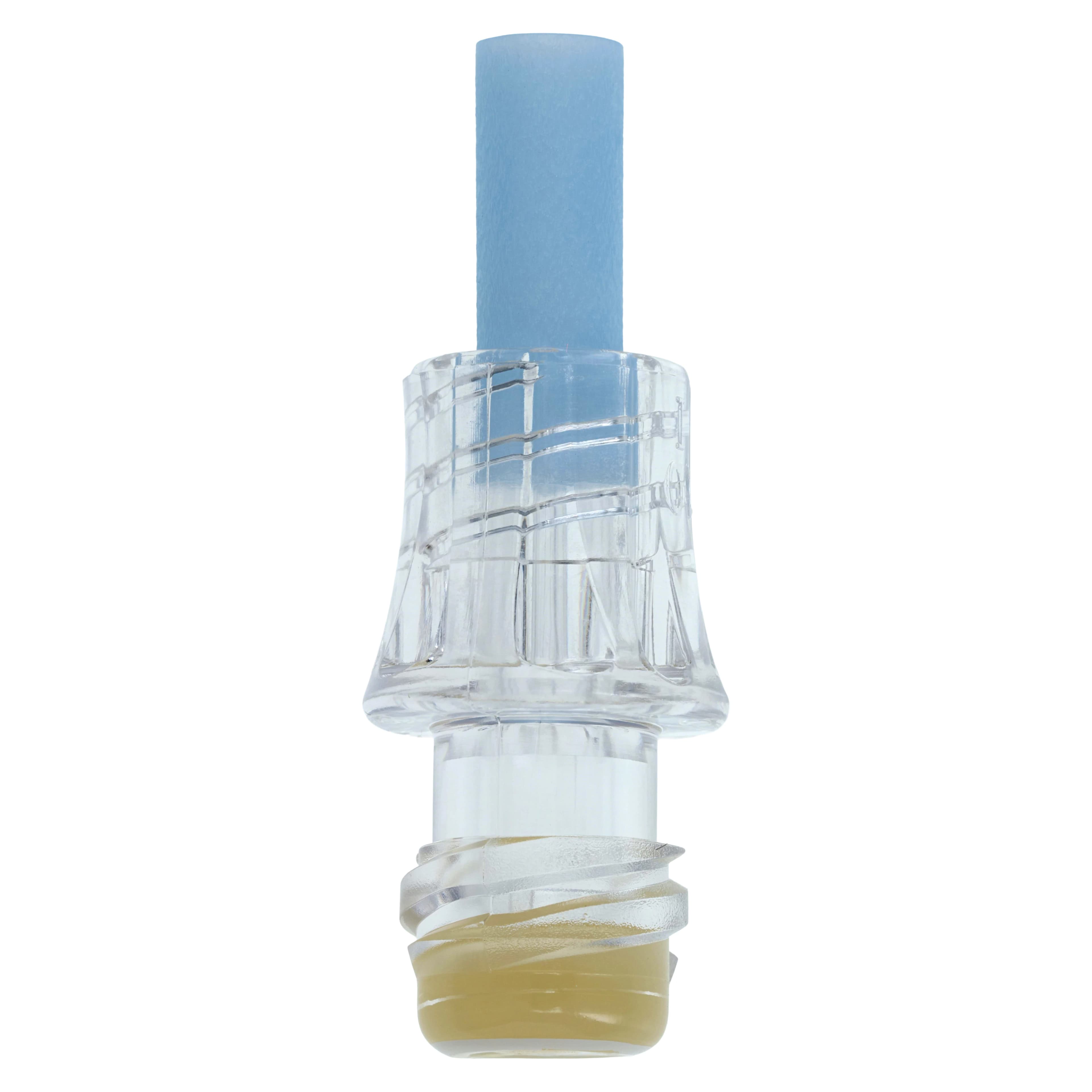 Baxter Interlink Injection Adapter, Male Luer Lock, Non-DEHP/Non-PVC, Sterile, Latex-Free, Clear, Each thumbnail 2