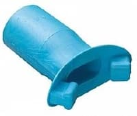 SunMed Rubber Disposable Mouthpieces, Box of 100 - Rubber Disposable Mouthpieces - Image 1
