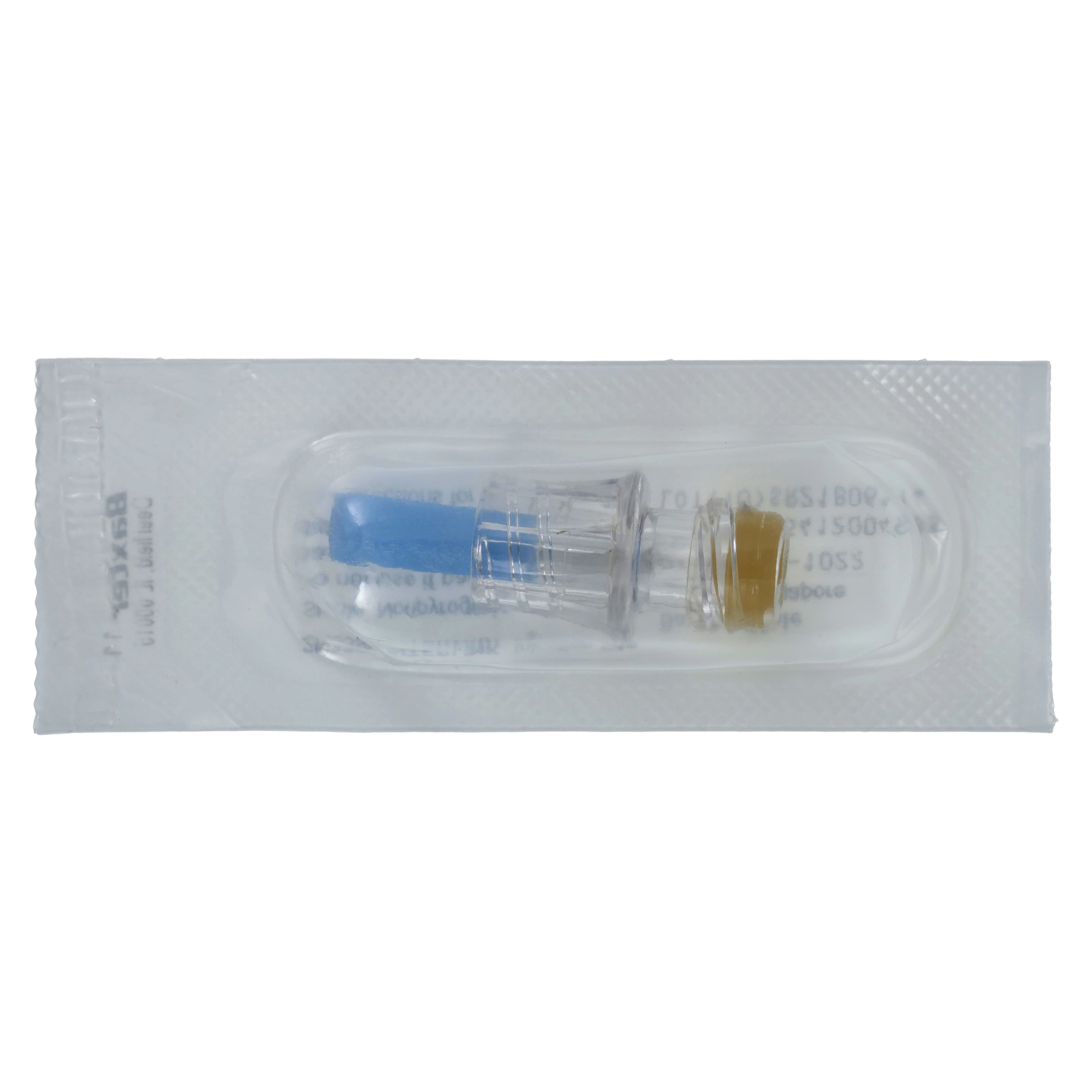 Baxter Interlink Injection Site, Male Luer Lock Adapter, Primary Infusion, Non-DEHP/Non-PVC, Sterile, Latex-Free, Clear, Each thumbnail 4