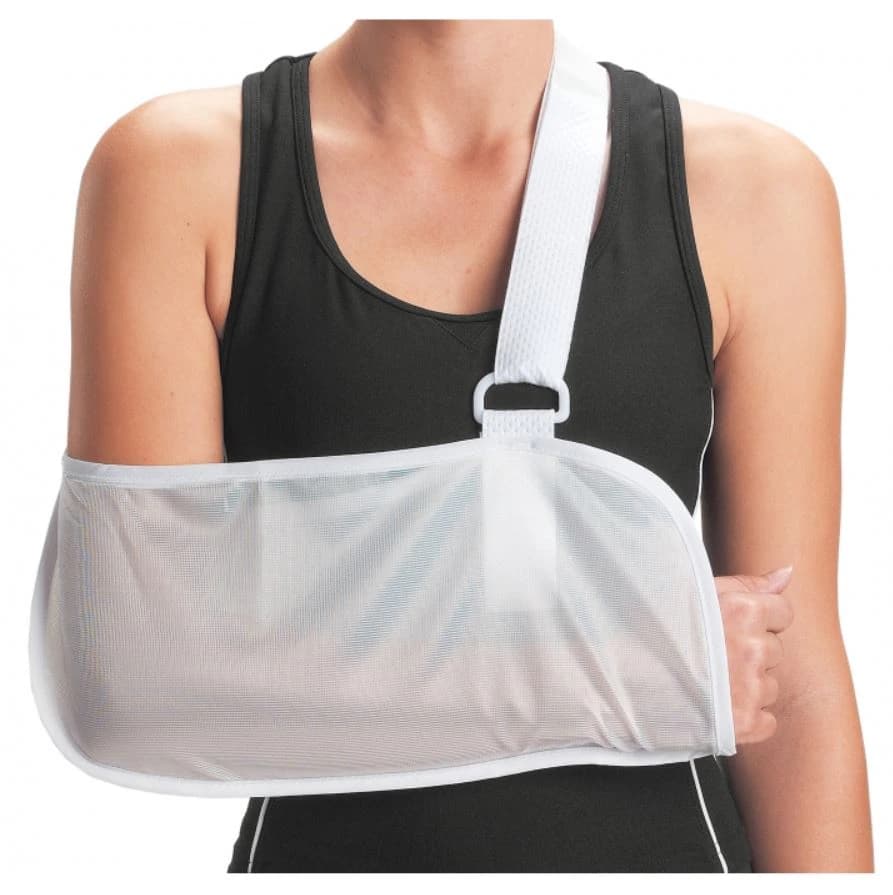 Procare Chieftain Envelope Arm Sling, Adult Small, Breathable Tietex Mesh, 7x16", Left/Right, by DJO thumbnail 2