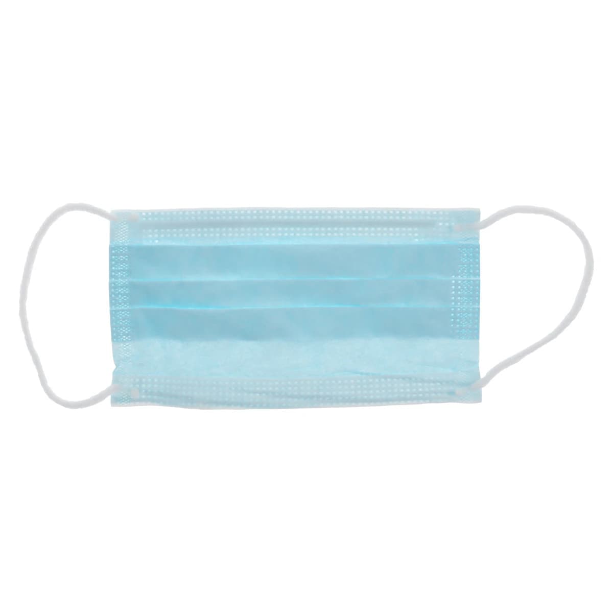 HALYARD Procedure Face Mask, Tissue Blue, Ear Loop, Pleated, One Size Fits Most, 50/Box, 47080 thumbnail 5