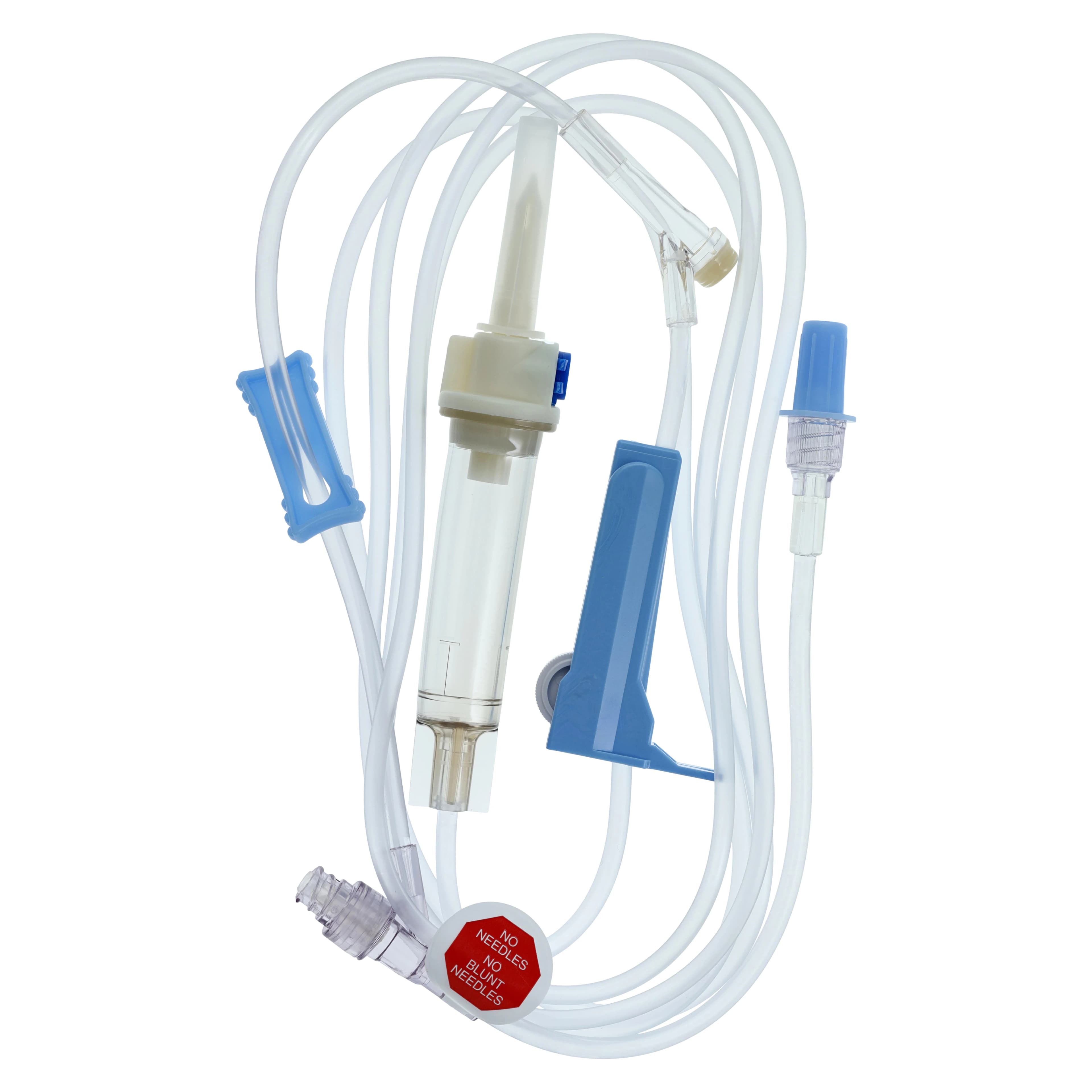 Baxter Clearlink/Interlink IV Duo 10D EMS IV Solution Set, 10 Drops/mL, 92" Male Luer Lock, Sterile thumbnail 2