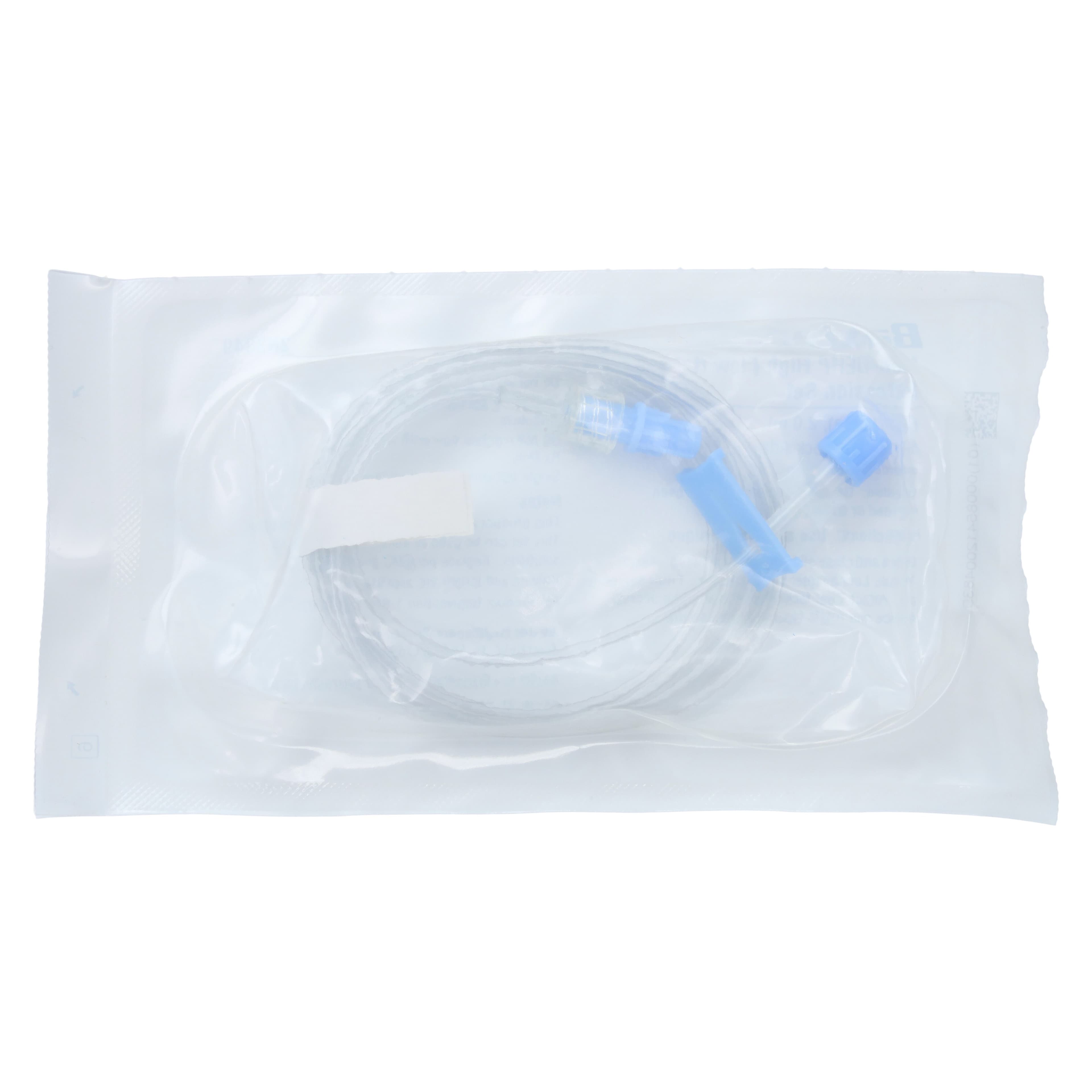 Baxter Extension Set Hi-Flow, IV, Autosyringe, 60" Male Luer Lock Adapter, Primary Infusion Spike, Slide Clamp, Non-DEHP, Sterile, Latex-Free, Clear, 50/Case thumbnail 4