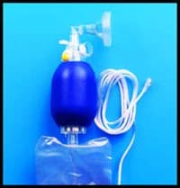 Airlife Adult Resuscitation Bag with O2 Reservoir, Each - Resusitation Bag W/Reservoir - Image 1
