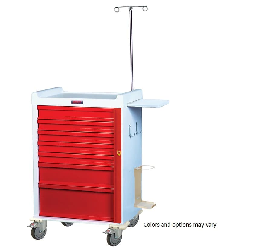Harloff MRI Safe 7-Drawer Cart with Emergency Pack - Cart 7Drawer MR Safe w/Emg Pk - Image 1