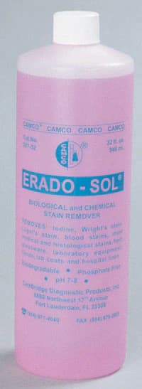 Erado-Sol Stain Remover Solution, 32 oz Bottle - Erado-Sol Solution - Image 1