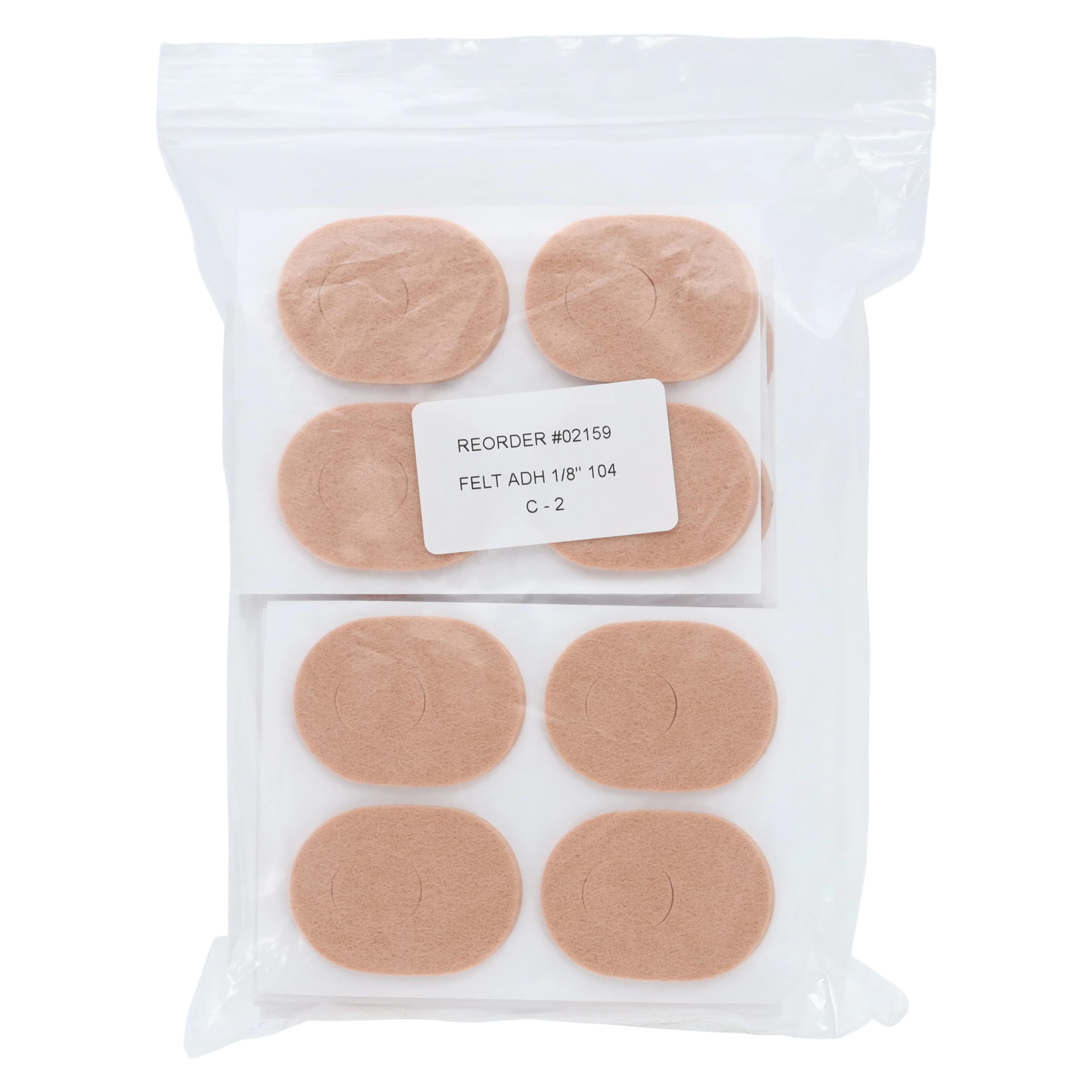 Pedi-Pads Orthopedic Foot Felt, 1/8" Thick, Flesh Color, C-2 #104 thumbnail 4