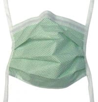 Aspen Surgical Fog-Shield Surgical Mask with Tape, Anti-Fog, ASTM Level 1, Green, 50/Box - Mask w/Tape Anti-Fog Shield L1 - Image 1