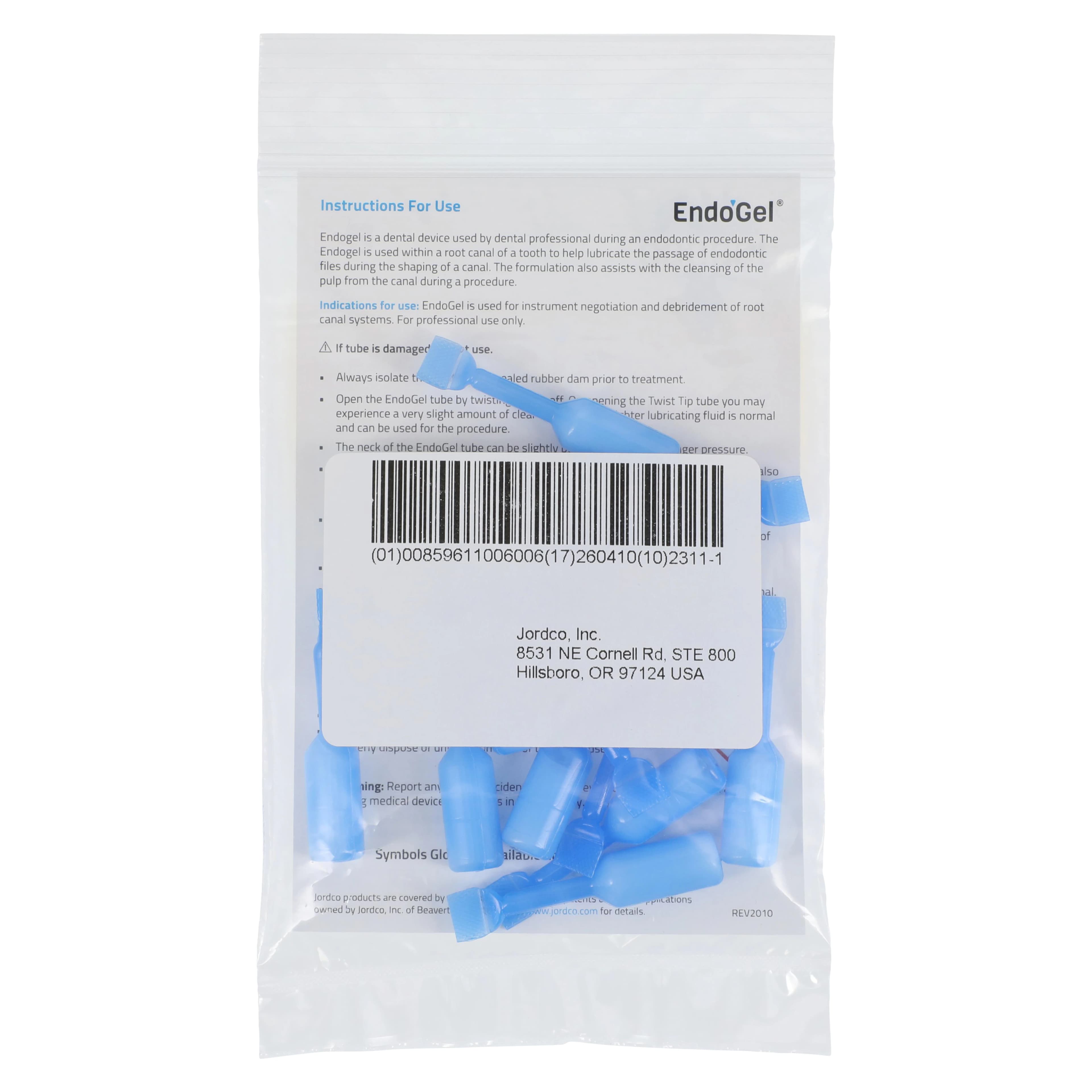 EndoGel Root Canal File Lubricating Gel, 1 mL MicroDose Tubes, 12/Pk, EG-S thumbnail 3