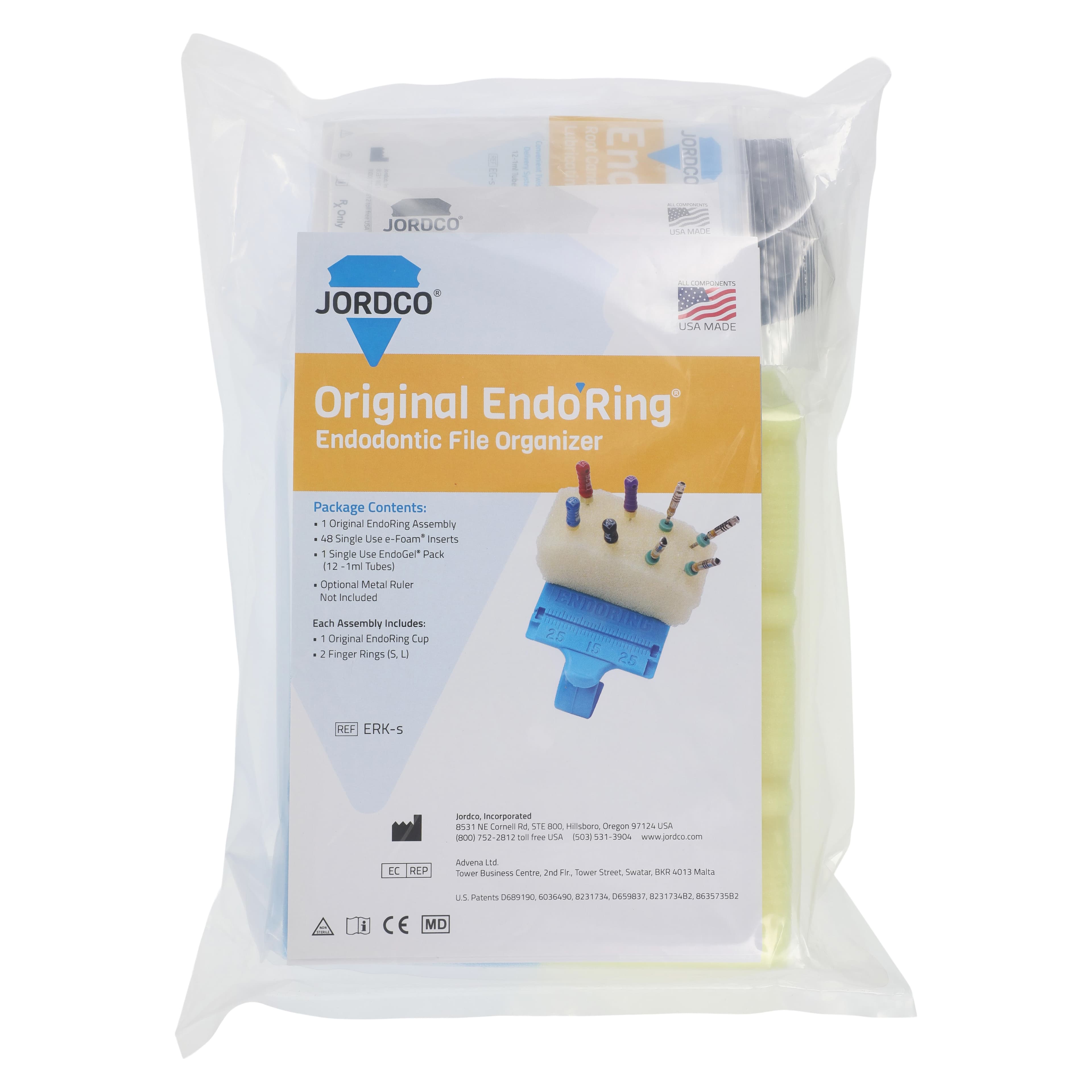 Jordco EndoRing Kit, Original (ERK) with E-Foam Inserts and EndoGel thumbnail 12
