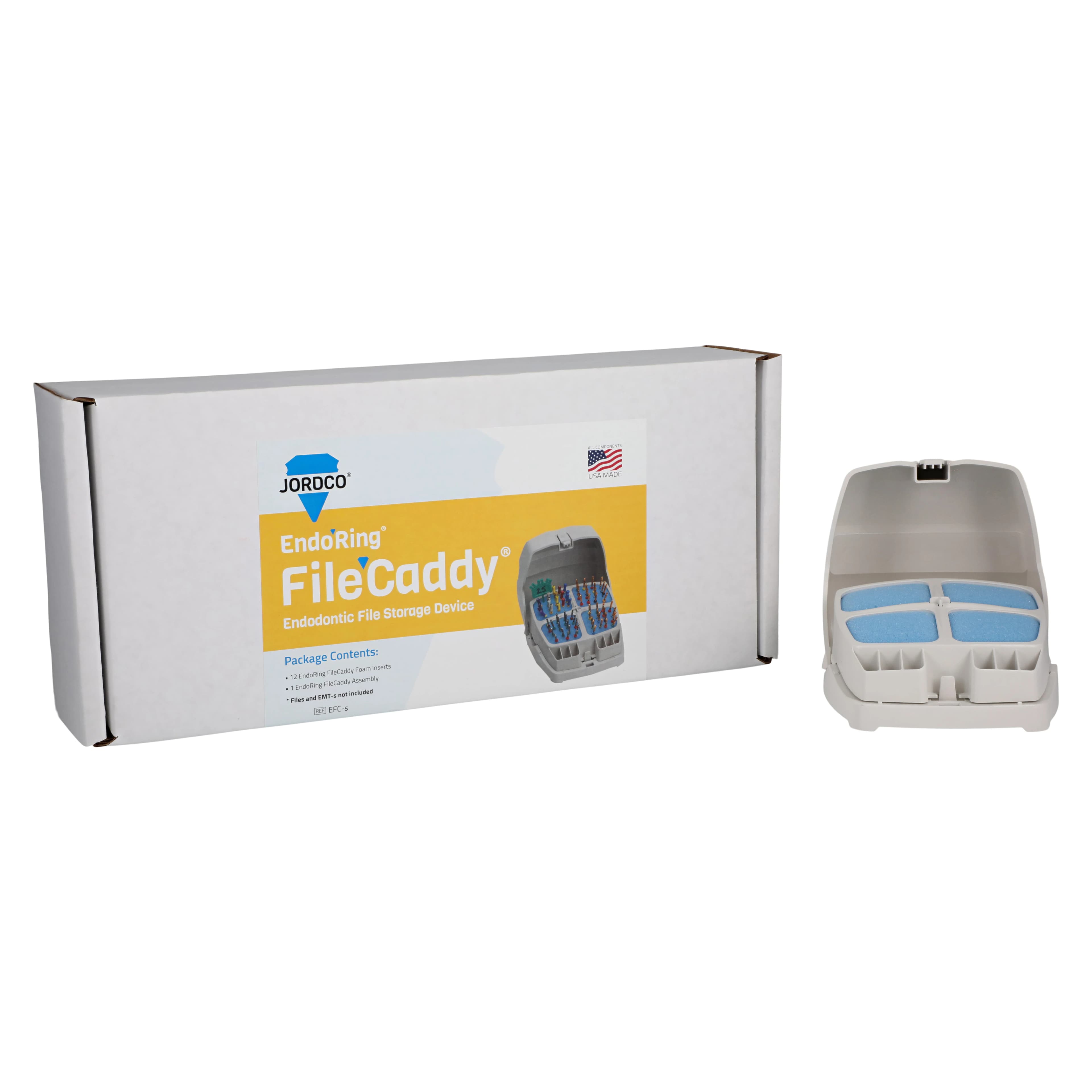 EndoRing FileCaddy Endodontic File Storage Device, Complete Kit - EndoRing FileCaddy Endodontic File Storage Device - Image 1