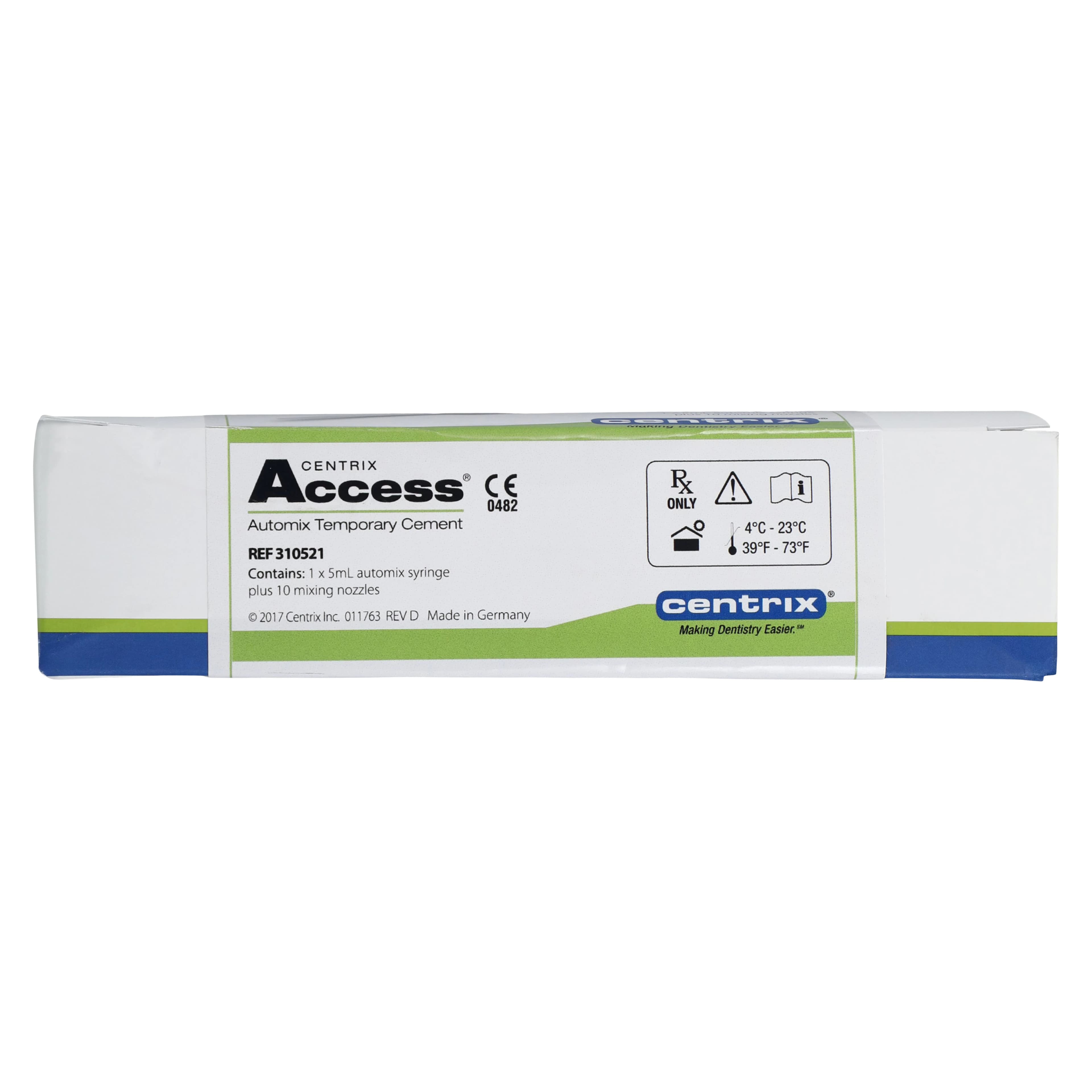 Centrix Access Automix Temporary Cement, 5ml Cartridge, Eugenol-Free, 310521 thumbnail 8