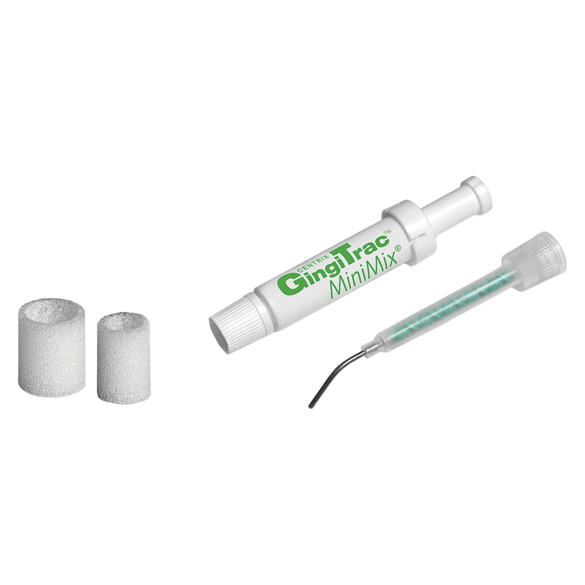 GingiTrac™ MiniMix® Retraction System VPS Unit Dose 1:1 Refill Kit, 48 Cartridges, 48 Mixing Nozzles, 80 GingiCaps, 360069 - GingiTrac™ MiniMix® Retraction System VPS Unit Dose 1:1 Refill Kit - Image 1