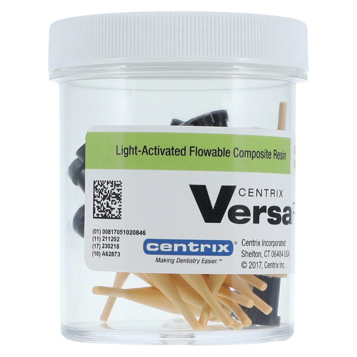 Centrix VersaFlo Light-Activated Flowable Composite, Shade A2, NeedleTube Single-Dose Tips, 16/Pack, 0.2g Each, 330502 thumbnail 4