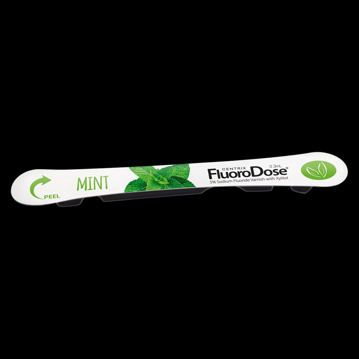 FluoroDose Fluoride Varnish, 5% Sodium Fluoride, Mint, 0.3 mL Unit Dose, 1200/Pkg, 360105 - FluoroDose Mint, 1200 - Image 1