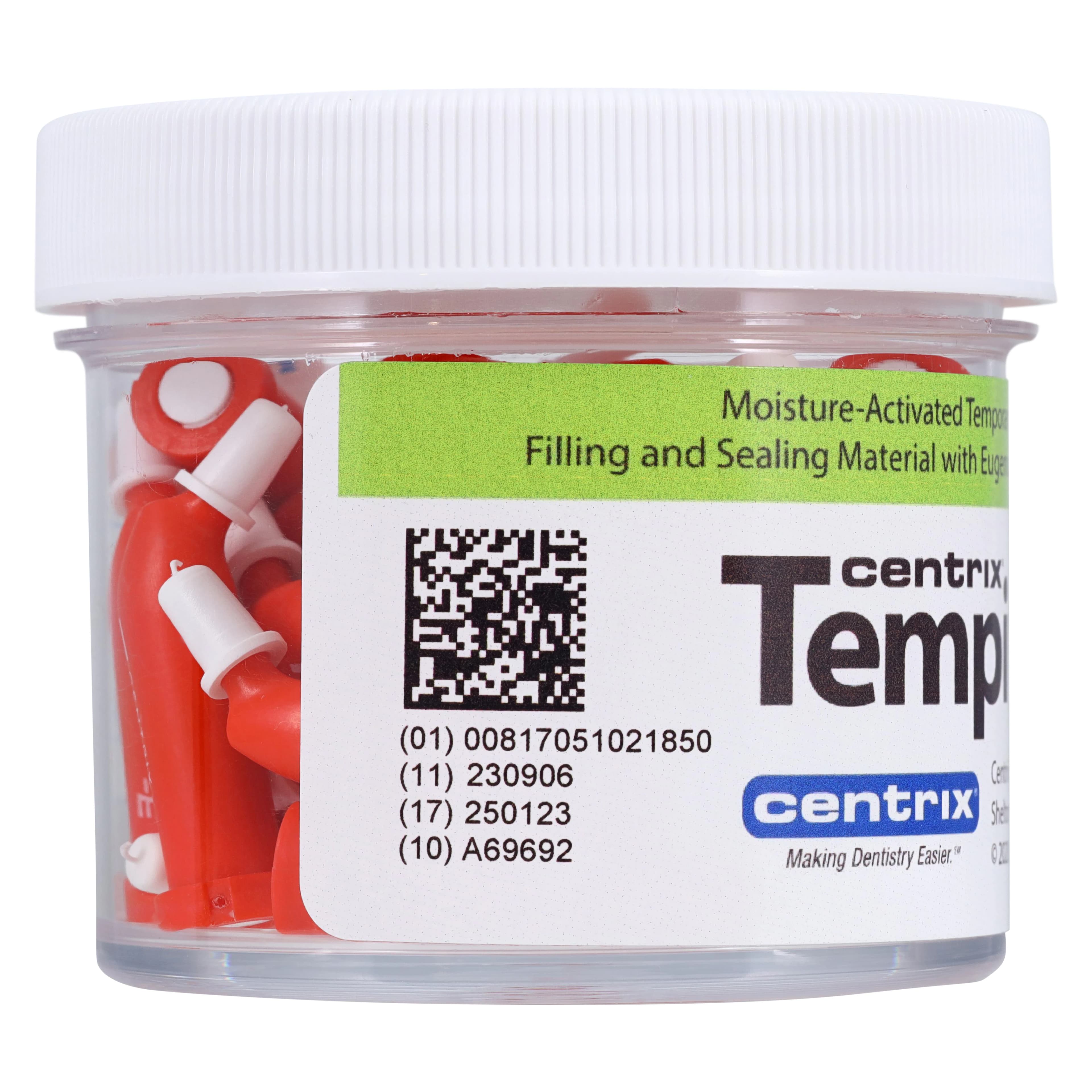 Tempit-E with Eugenol Temporary Filling Material, Prefilled Tips, 0.35g, 30/Pack, 310031 thumbnail 6