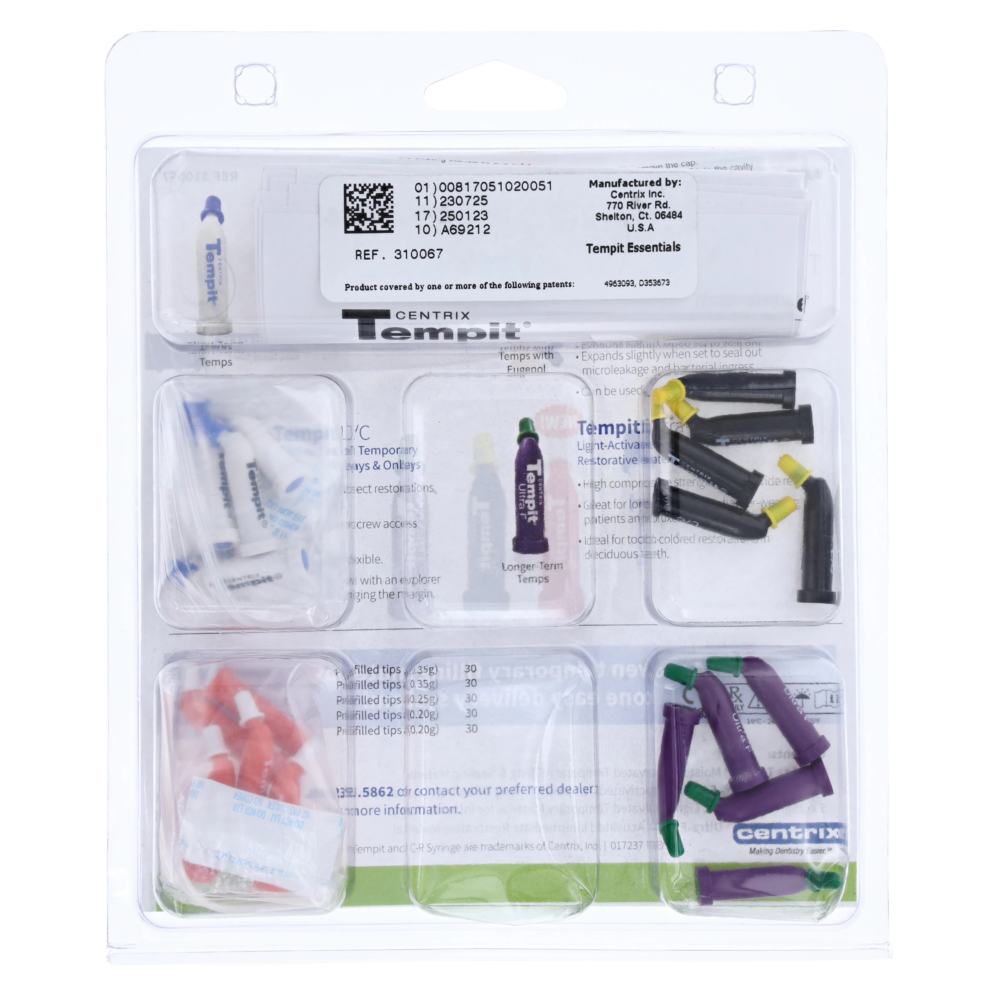 Tempit Essentials Temporary Filling and Sealing Kit, 30 Prefilled Tips, 310067 thumbnail 2