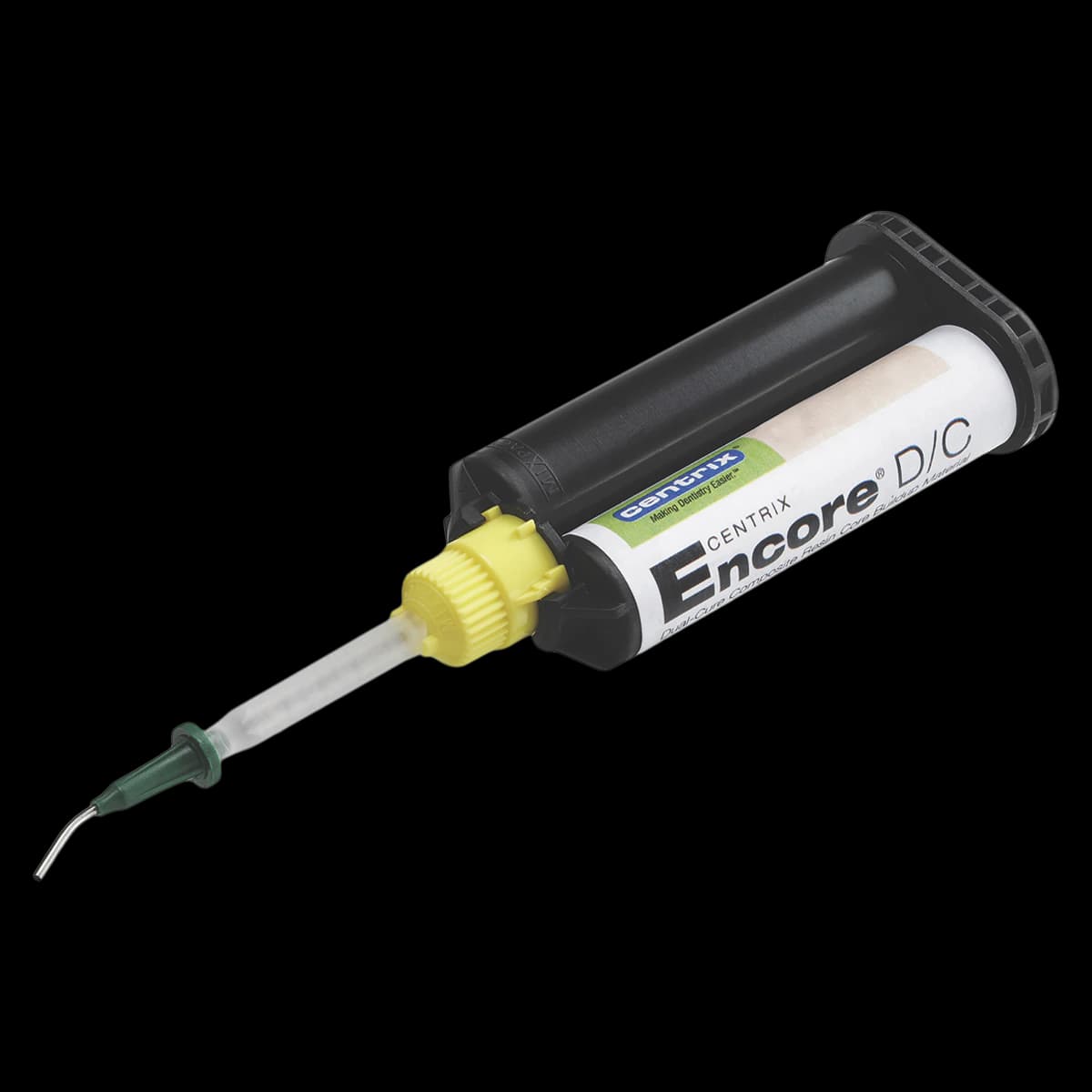 Encore D/C Automix Dual-Cure Composite Core Build-Up Material, Contrast Blue Shade Kit with Fluoride, 25 ml Cartridge, 310152 - Encore® D/C Automix Blue Shade Kit with Fluoride 25ml Cartridge - Image 1