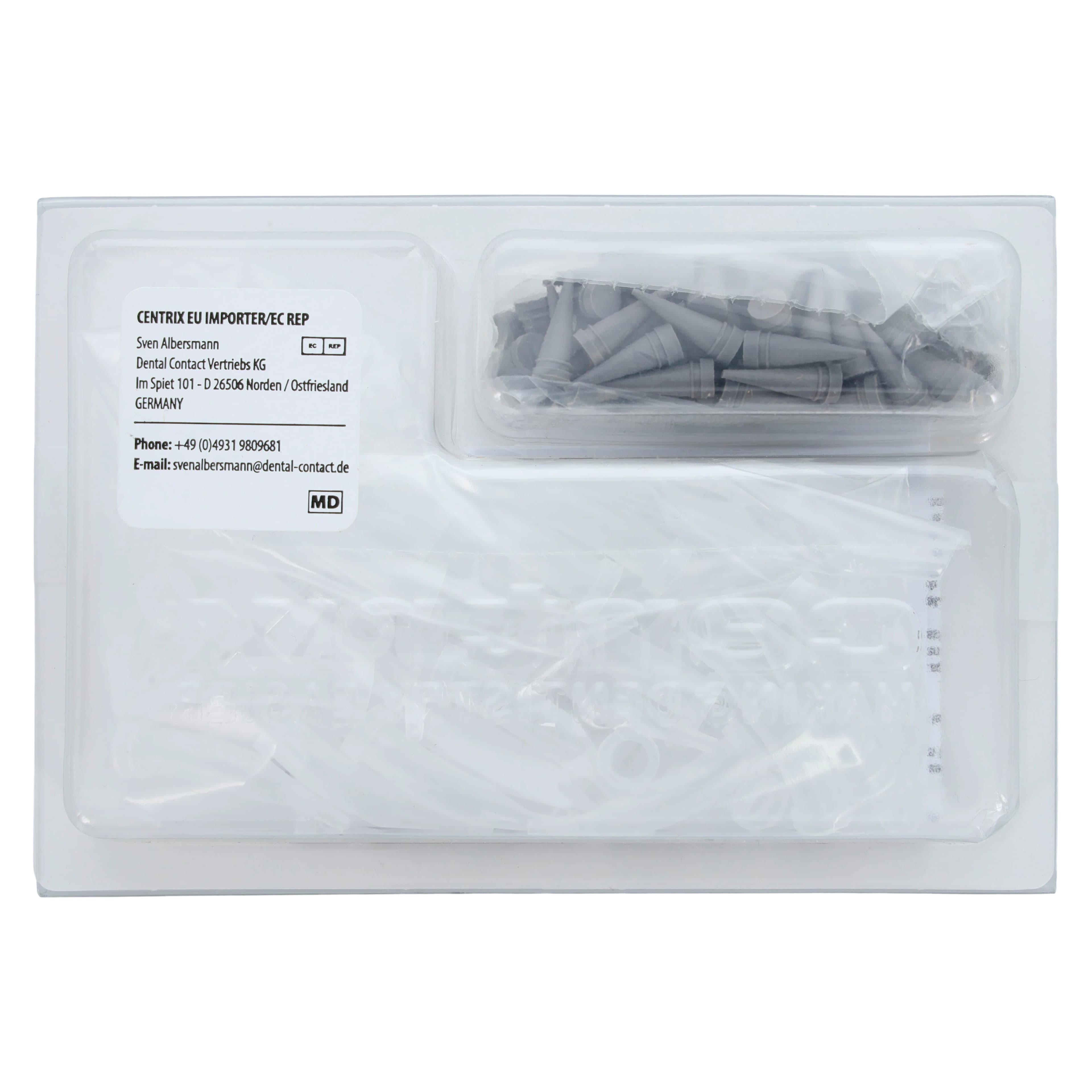 Centrix C-R PCR Clear Tubes and Plugs, 100/Pk, 250011 thumbnail 3