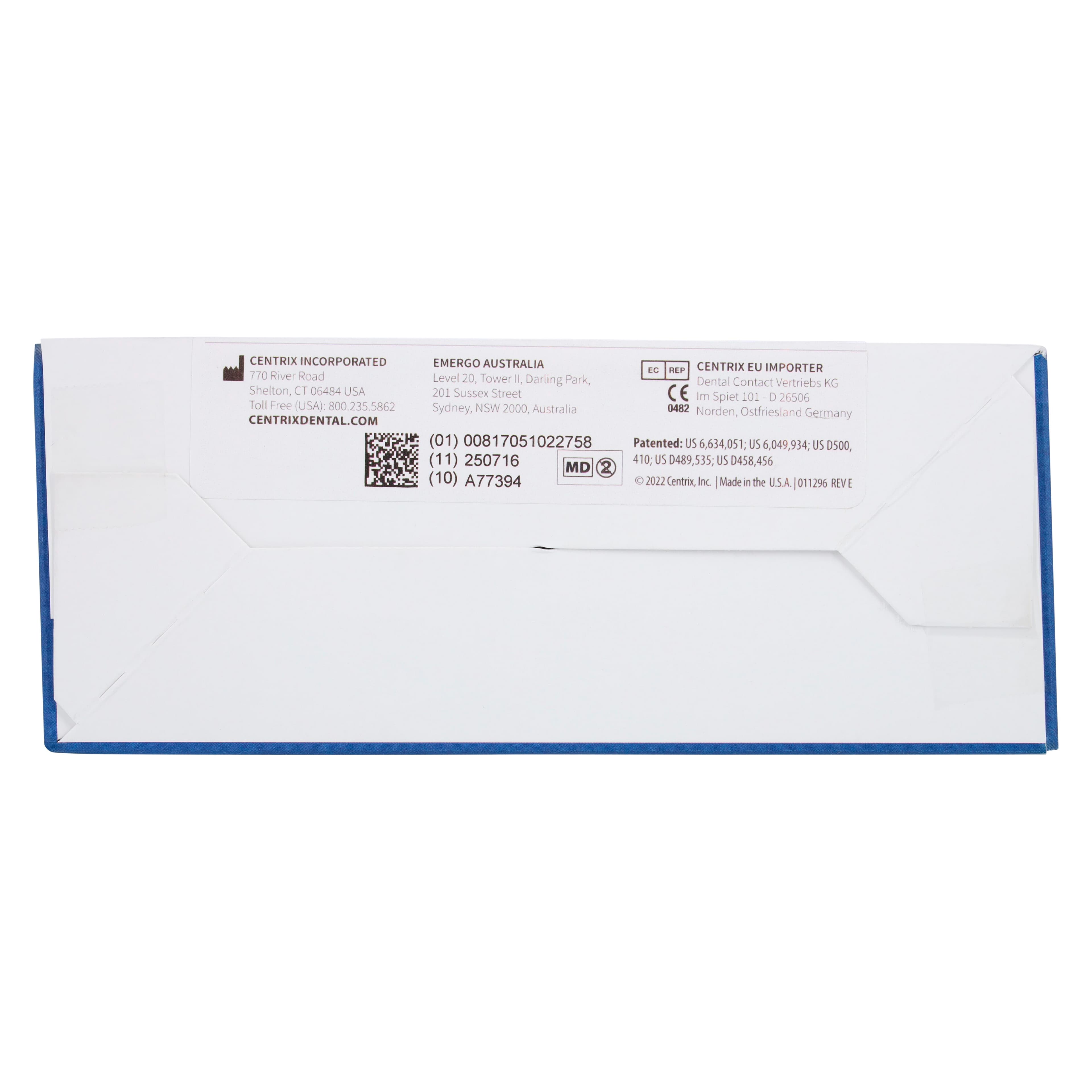 Benda MicroTwin Double-Ended Micro Applicator Brushes, Regular Point (2.0mm), Blue, 400/Box, 380023 thumbnail 4