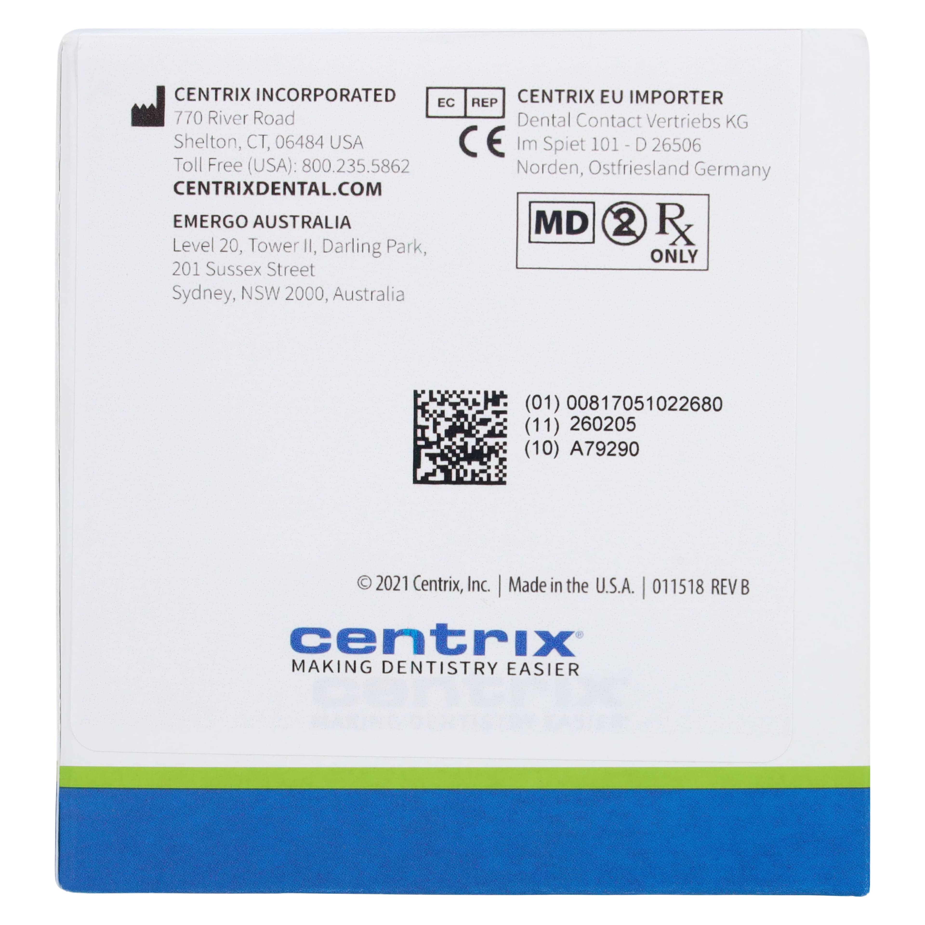 Benda Micro Applicators, Regular Point, 2.0 mm, Blue, Single-Ended, 576/Pkg, 380014 thumbnail 3